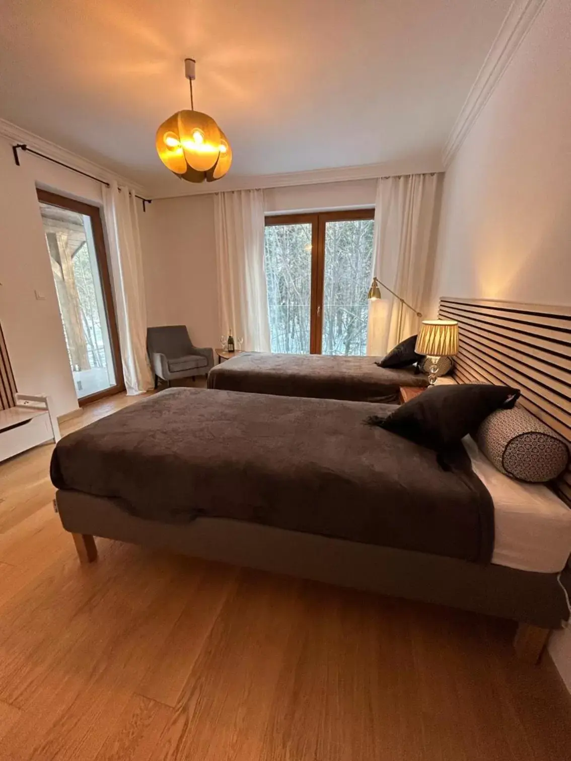 Double or Twin Room with Balcony in Leśna Residence & SPA Double or Twin Room with Balcony in Leśna Residence & SPA