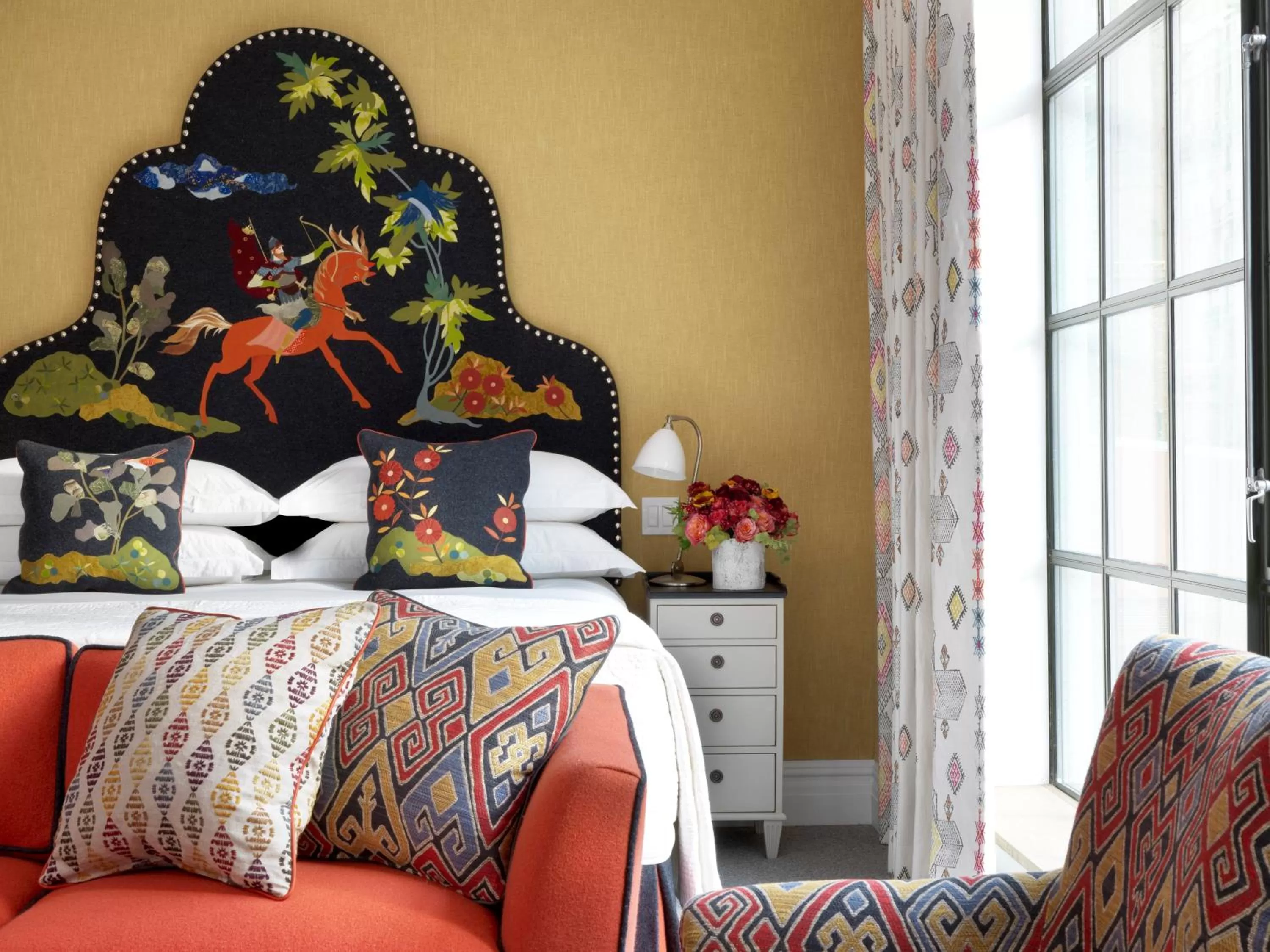 Seating area in The Whitby Hotel