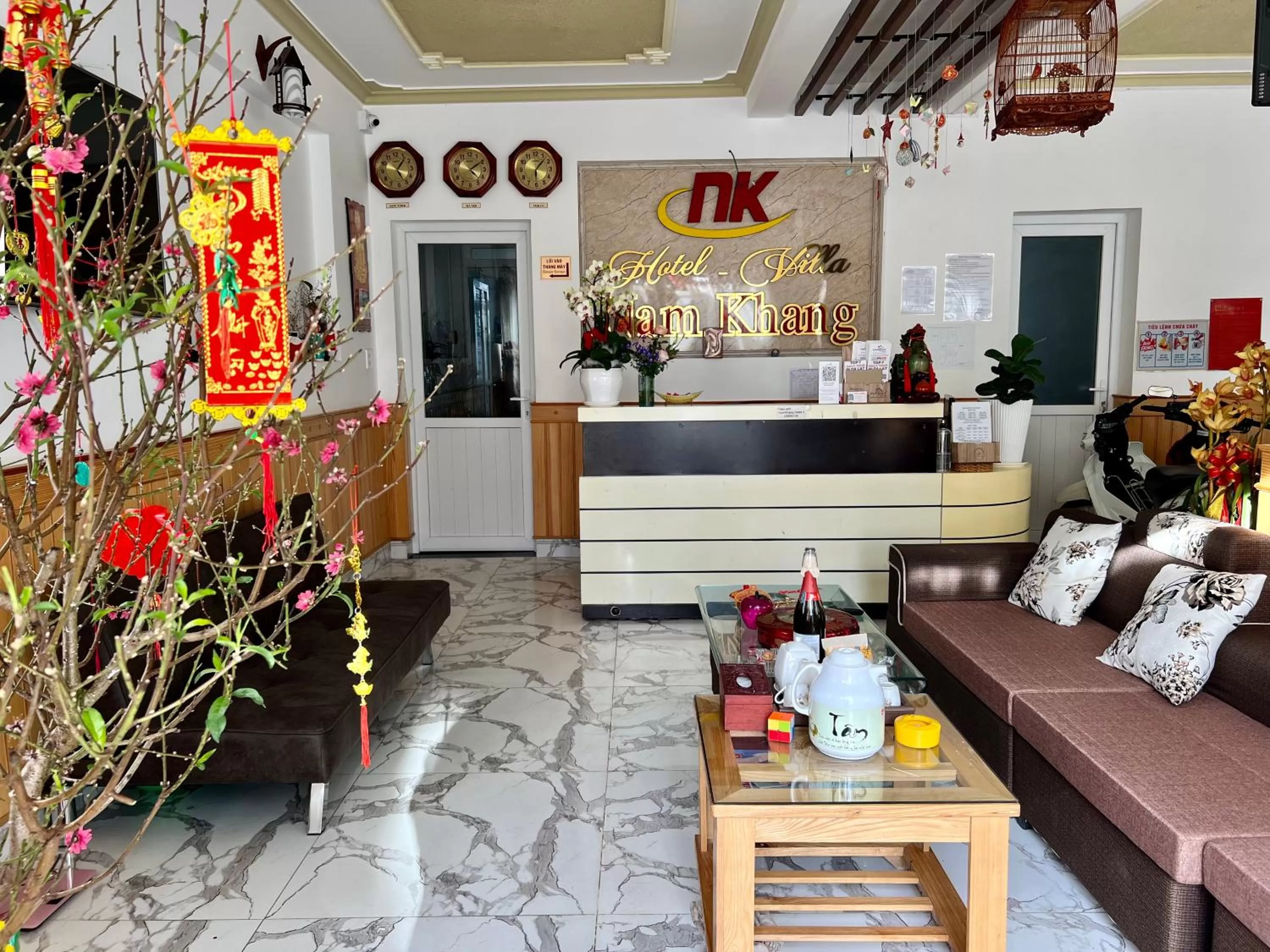 Living room in Villa - Hotel Nam Khang 2 Dalat