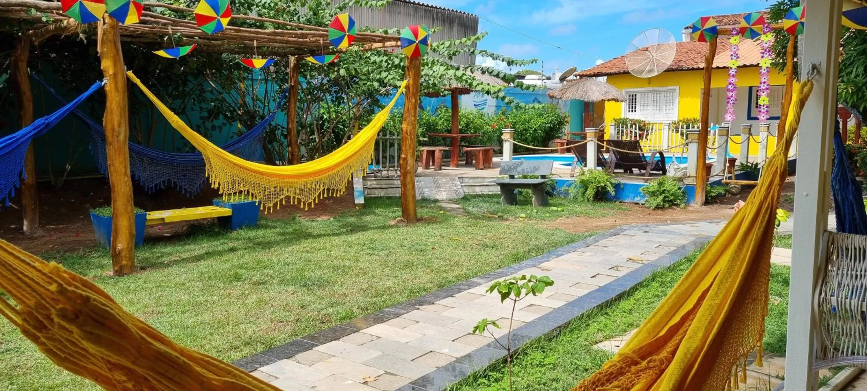 Garden view, Children's Play Area in Ecomar Pousada