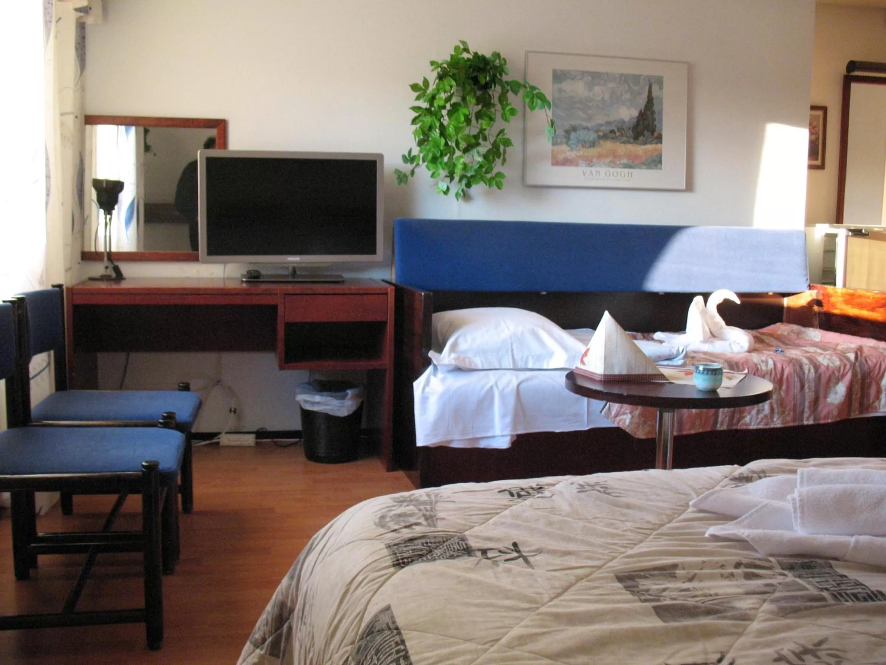 Decorative detail, TV/Entertainment Center in Hotel Kemijärvi