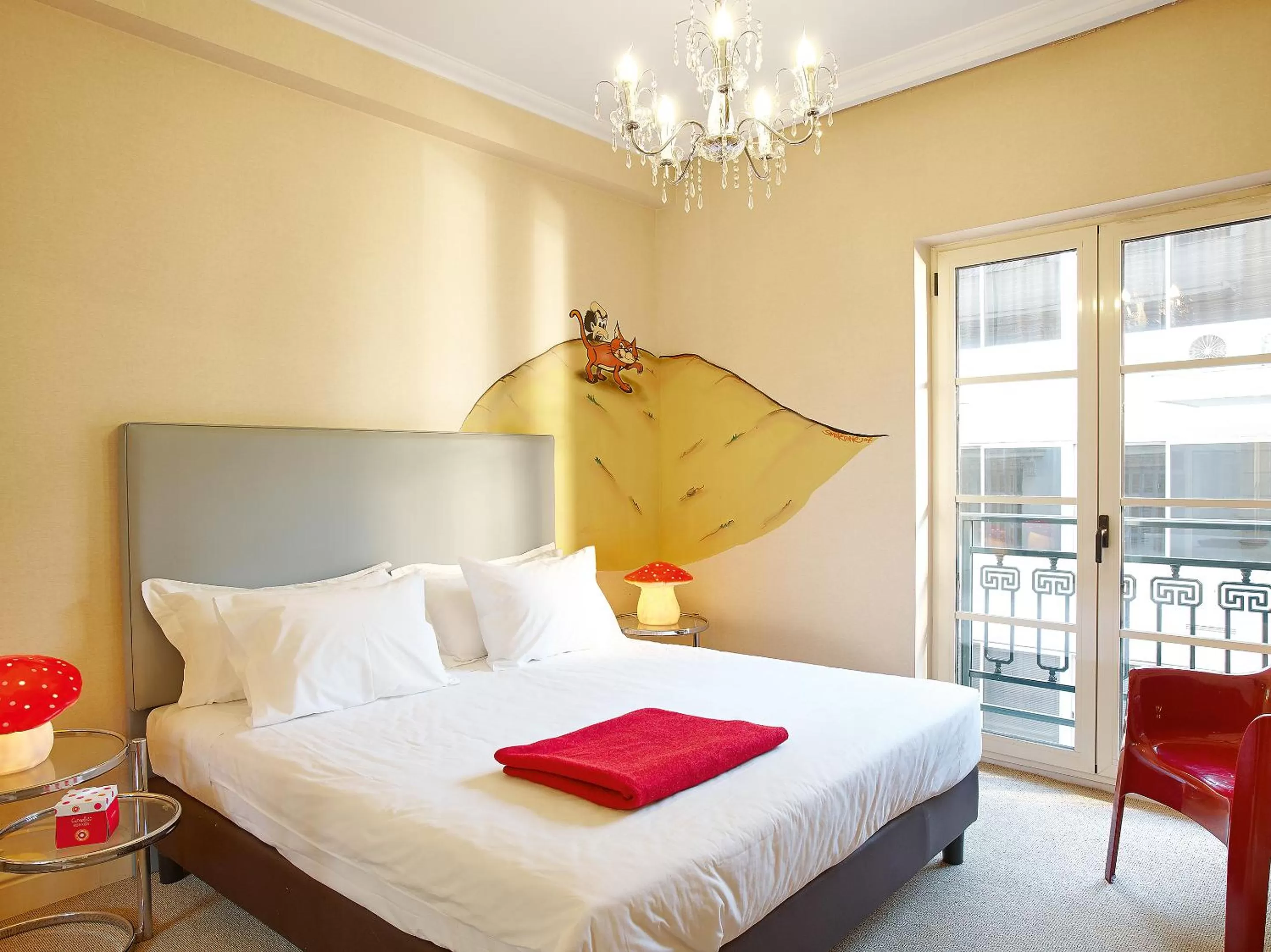 Bedroom, Bed in Grecotel Pallas Athena