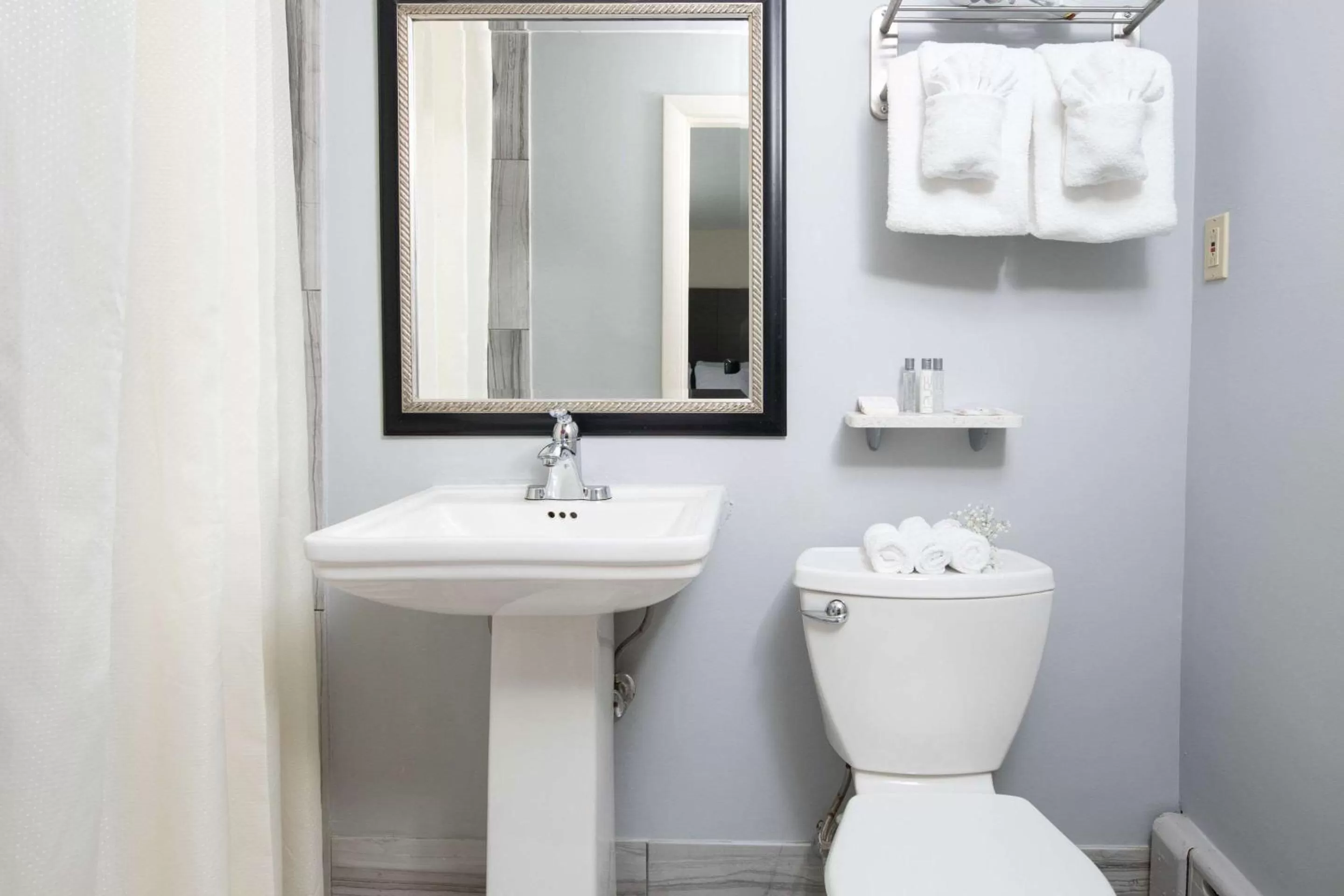 Bedroom in Rodeway Inn Middletown - Newport