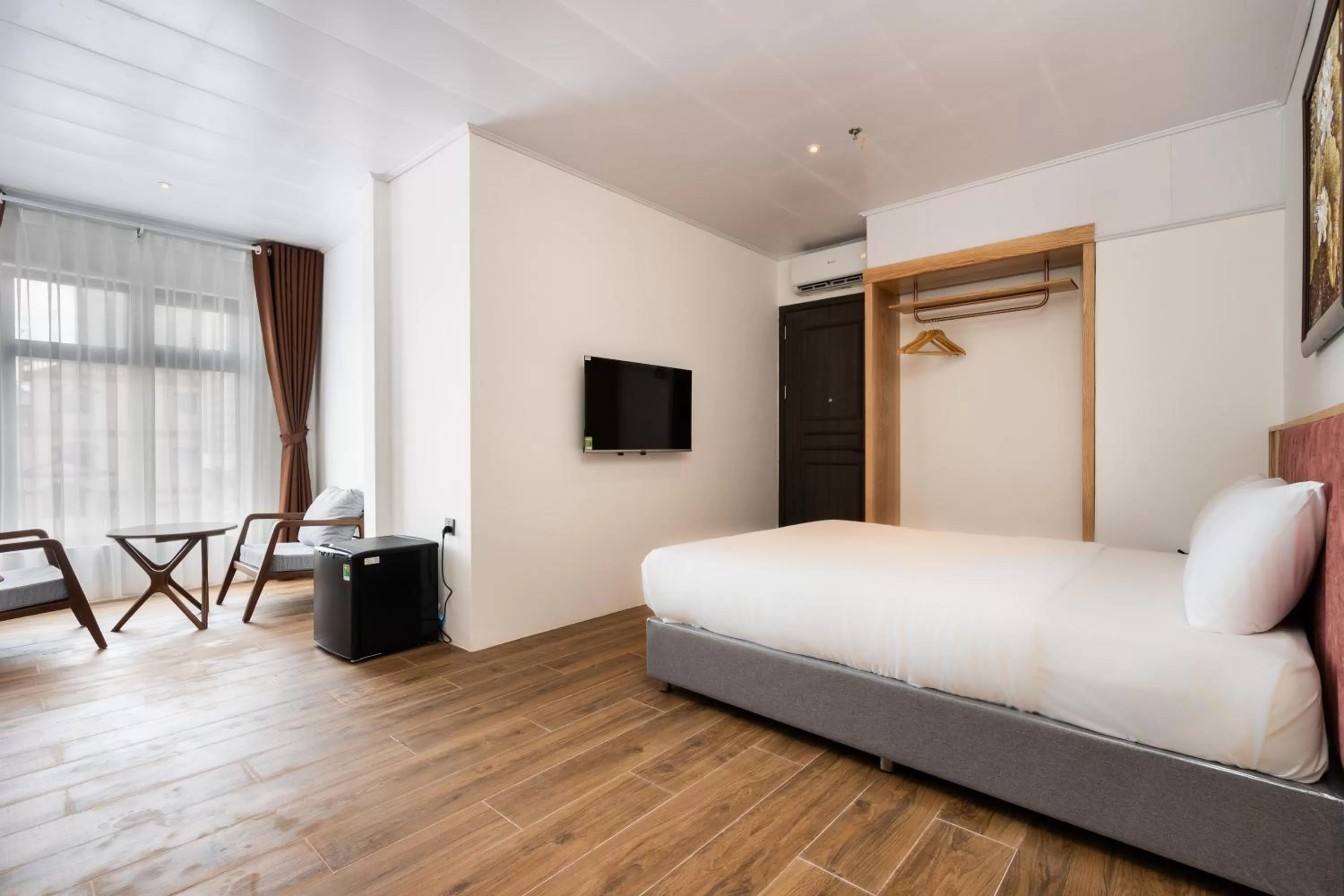 Bed in Haven Hut Hotel