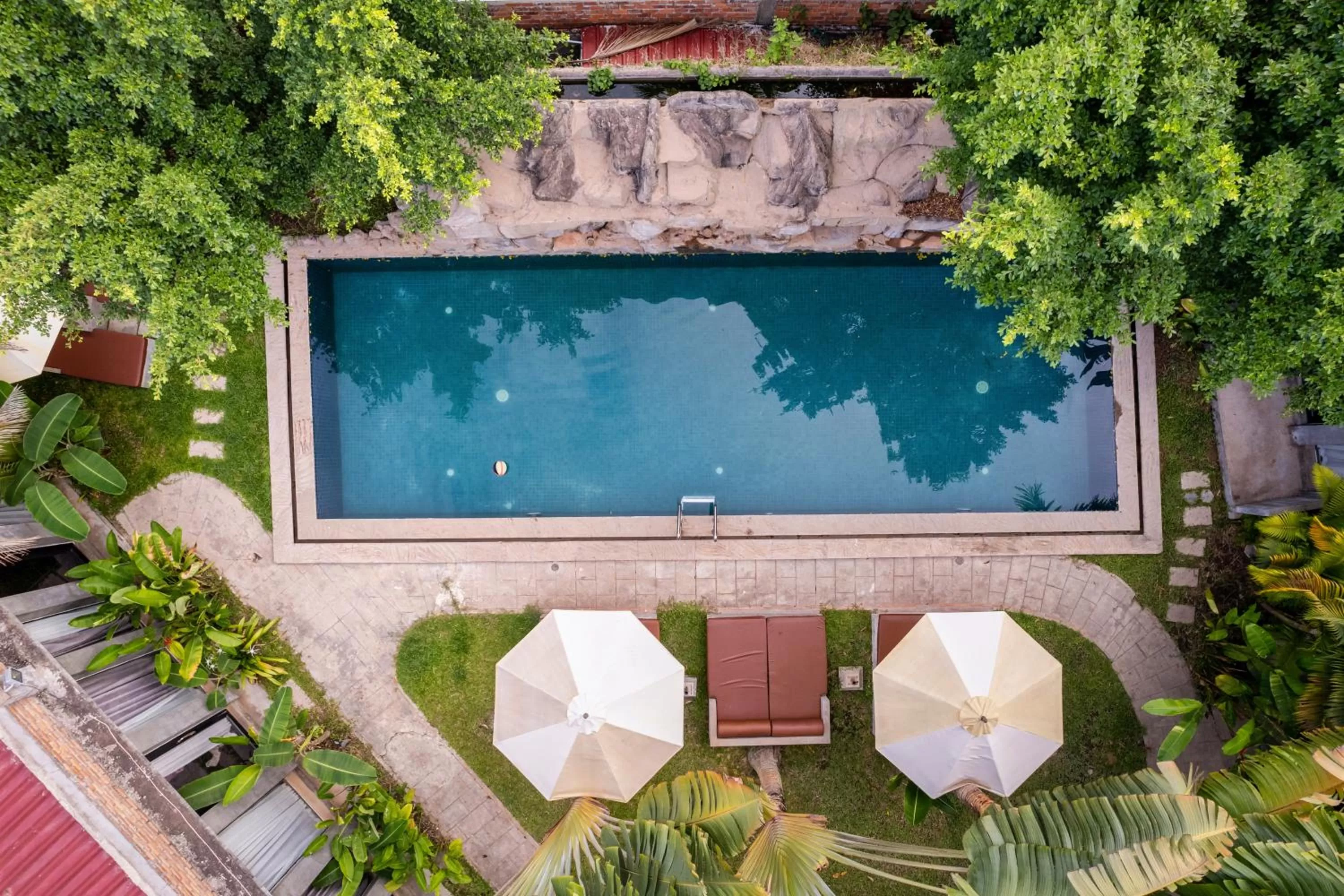 Swimming pool, Pool View in Maison Gen Angkor