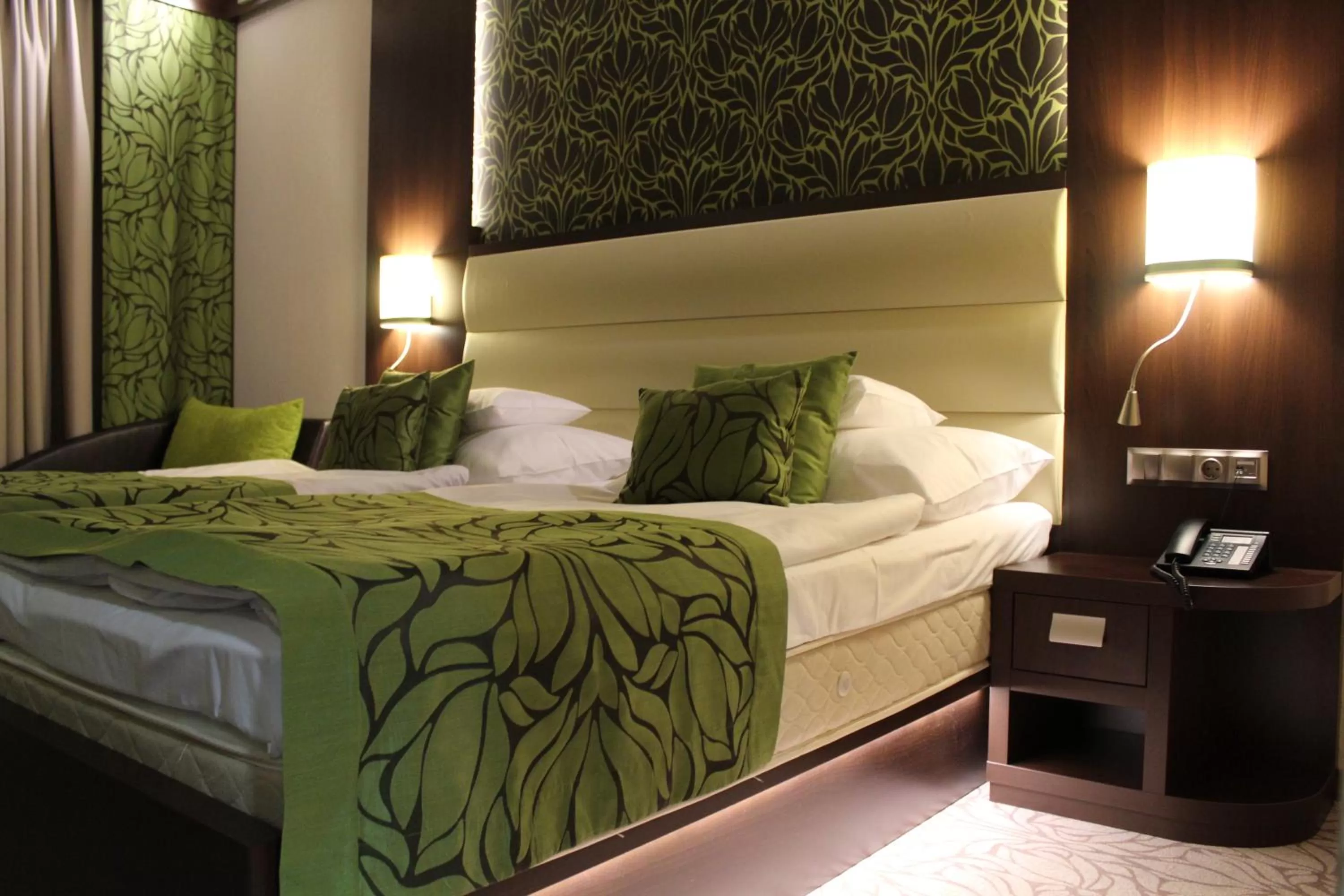 Bedroom, Bed in Hotel Wellamarin