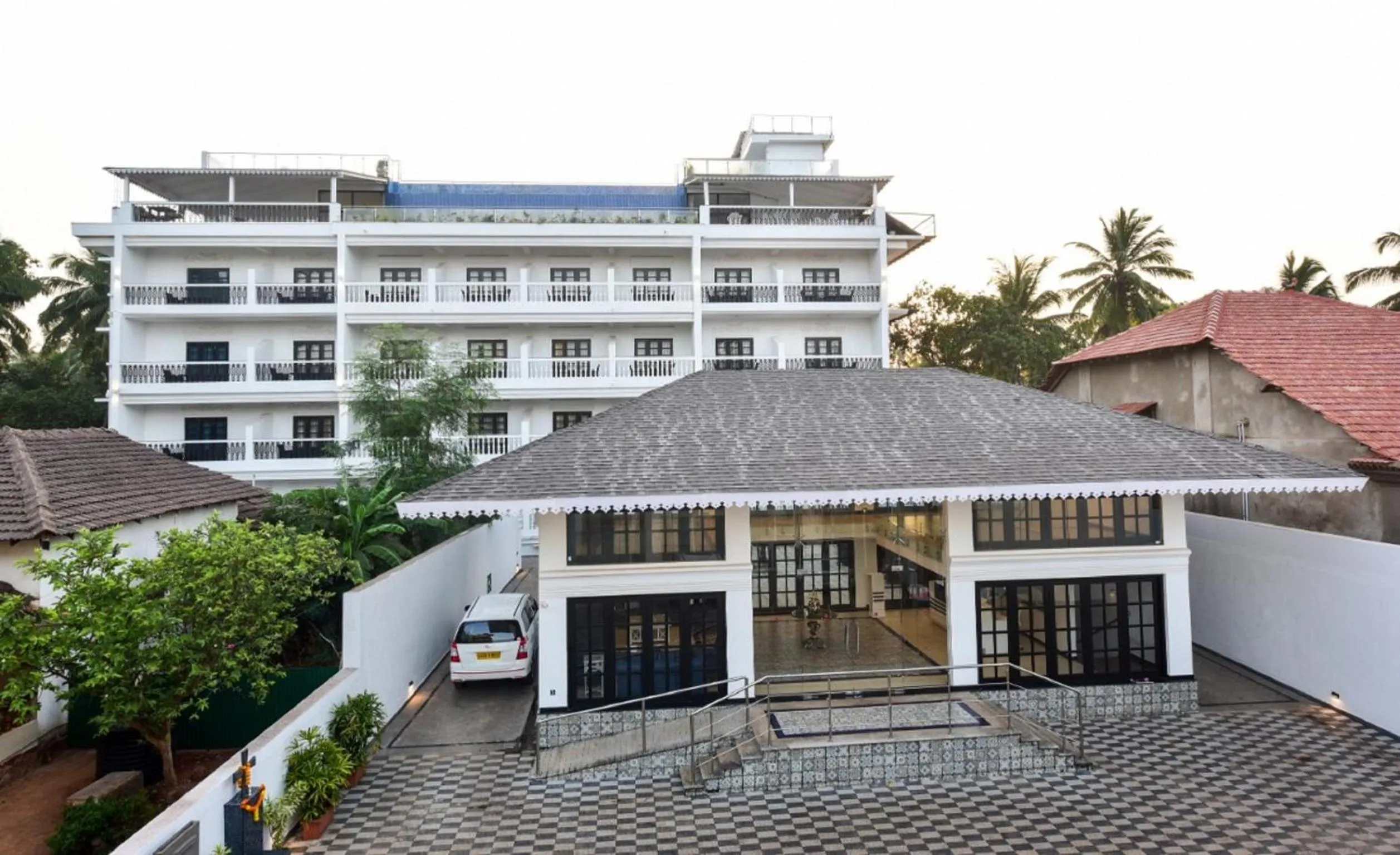 Property building in Silver Sands Serenity Resort, Candolim