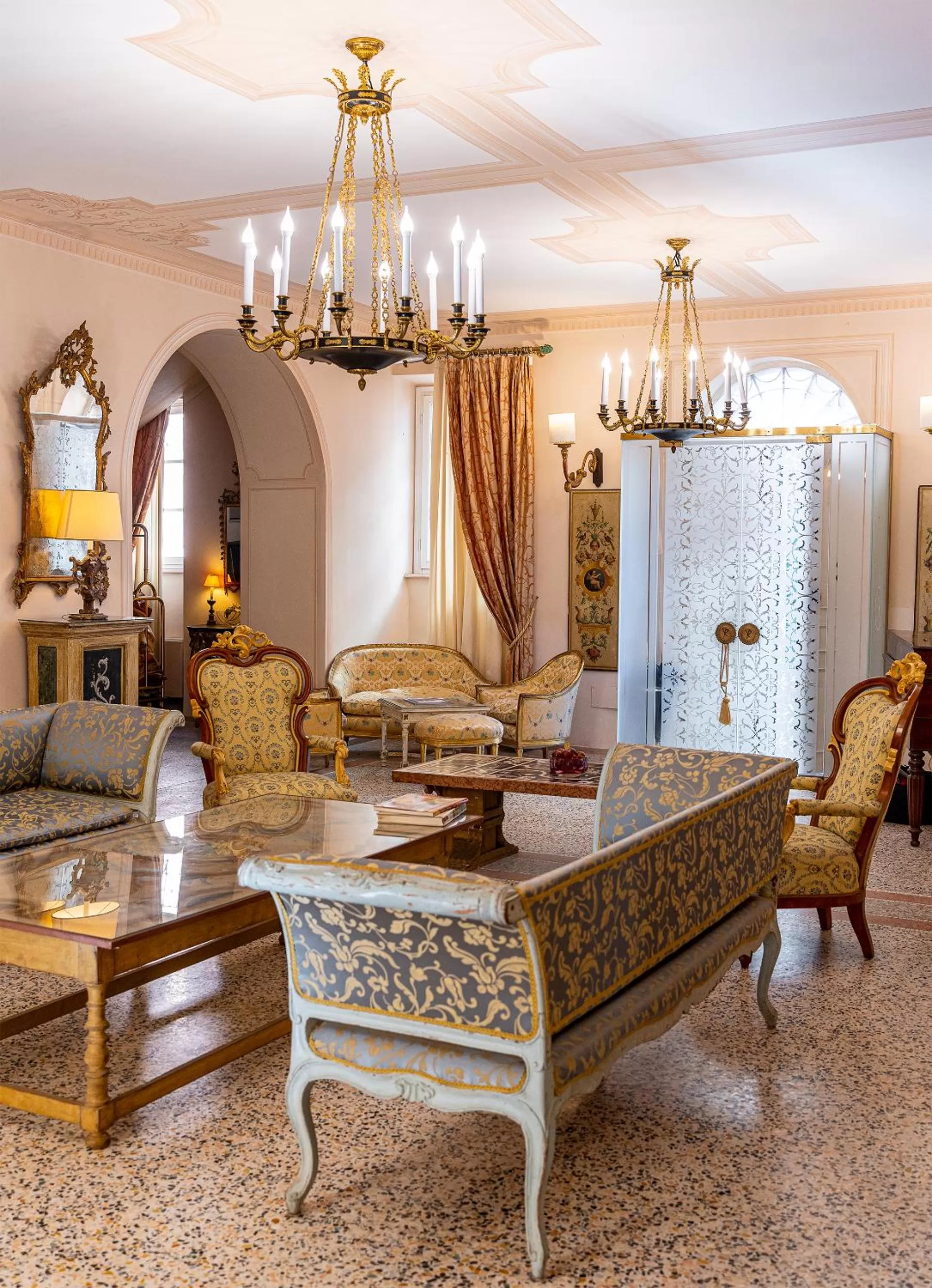 Living room in Dimora Villa Ricci