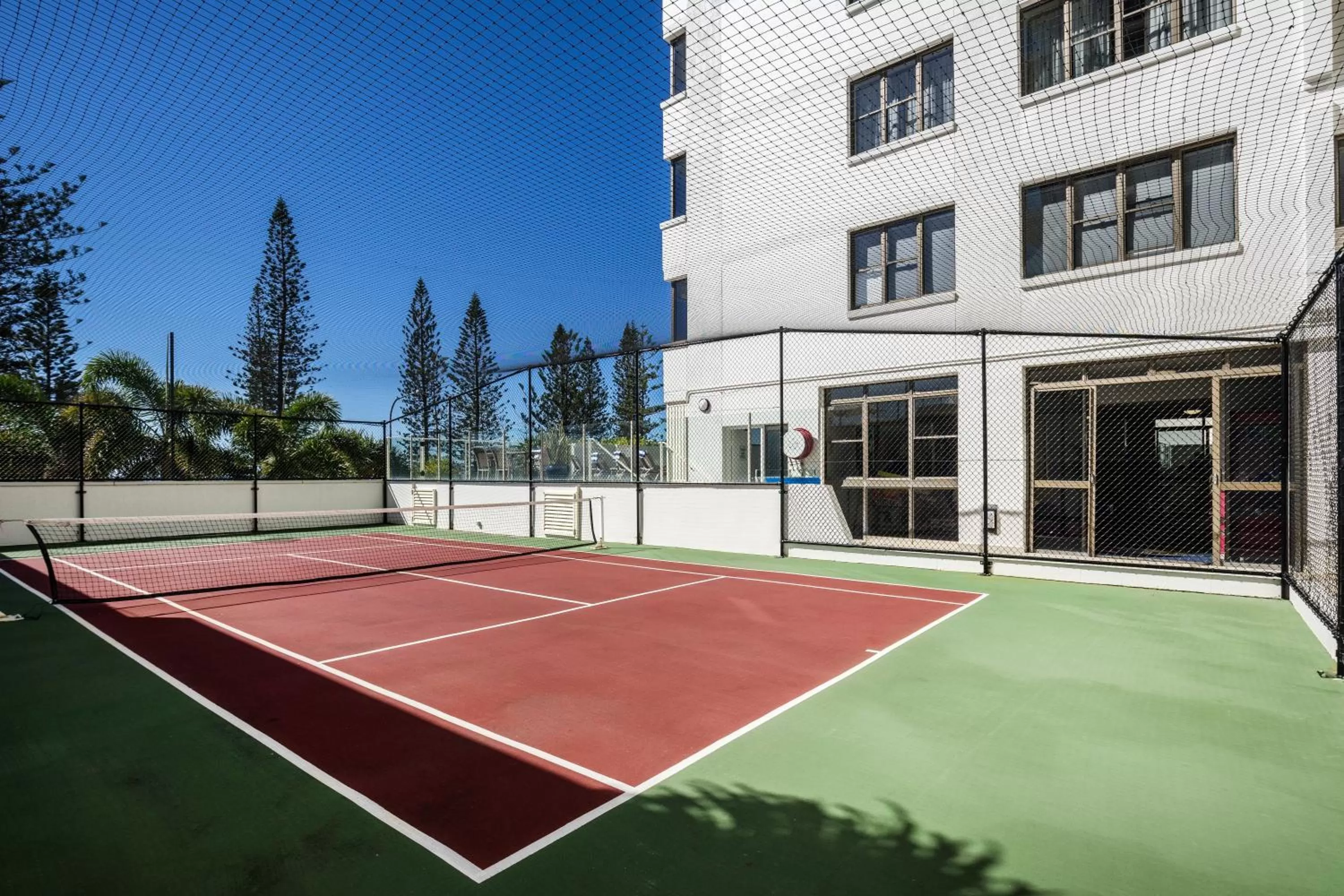 Tennis court in Pacific Beach Resort