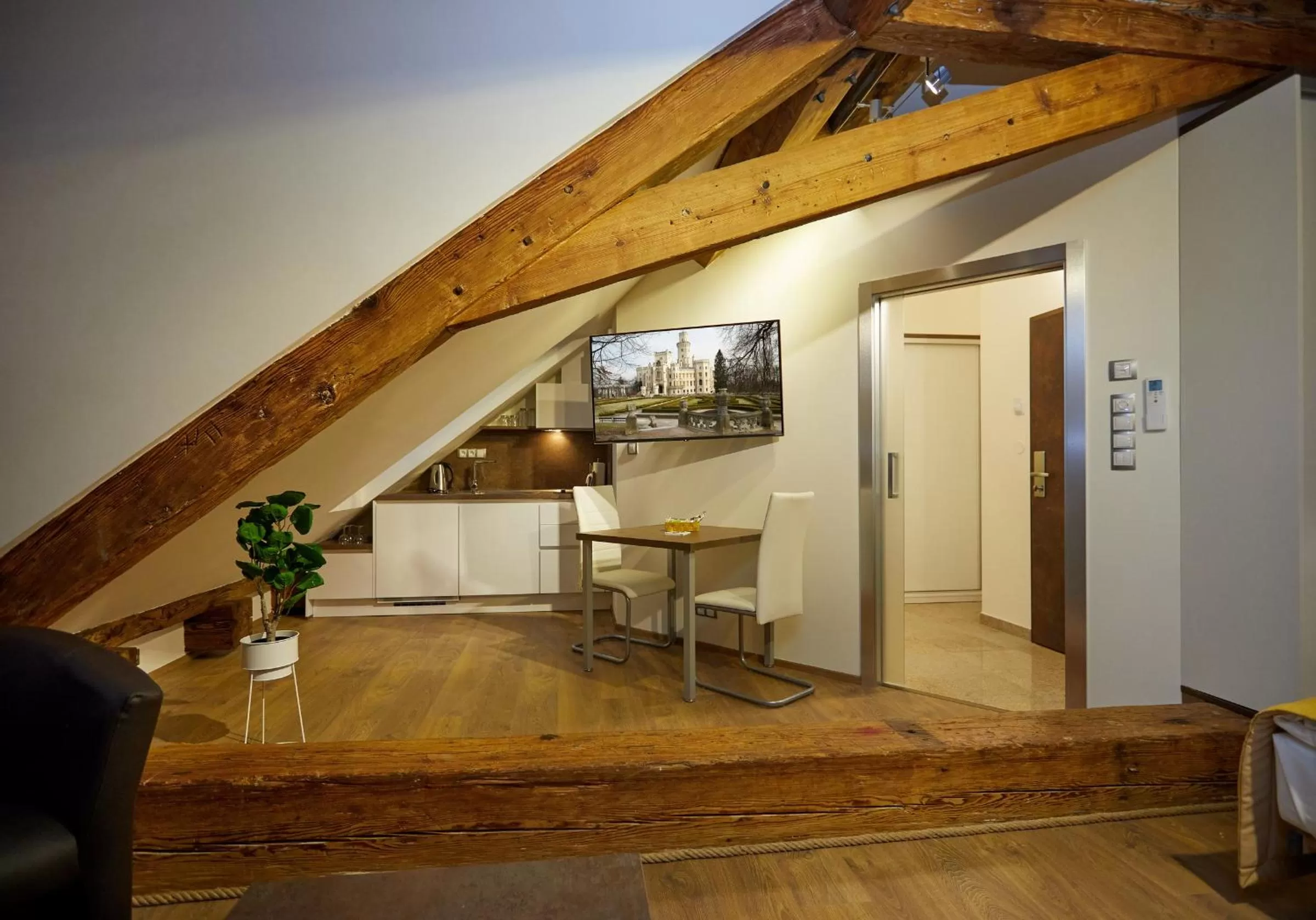 TV/Entertainment Center in Residence Mariánská