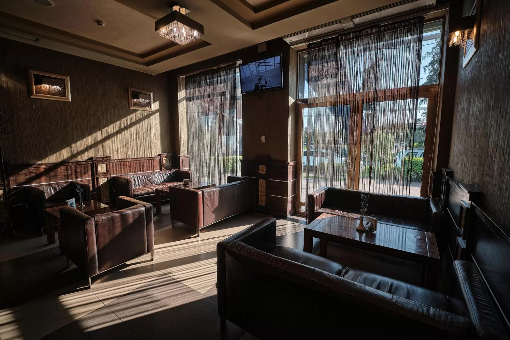 Lounge or bar in Hotel Uzhgorod