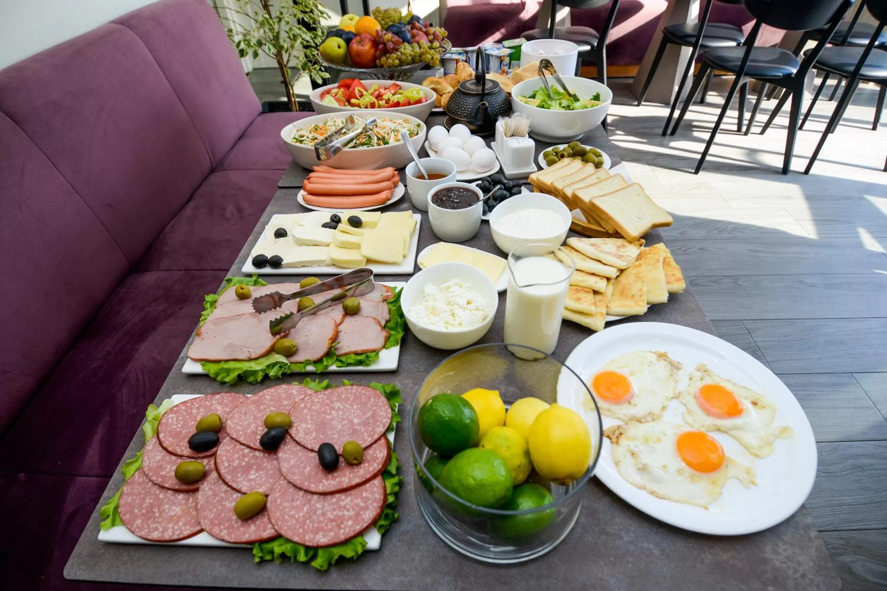 Food in Hotel Avlabari Terrace