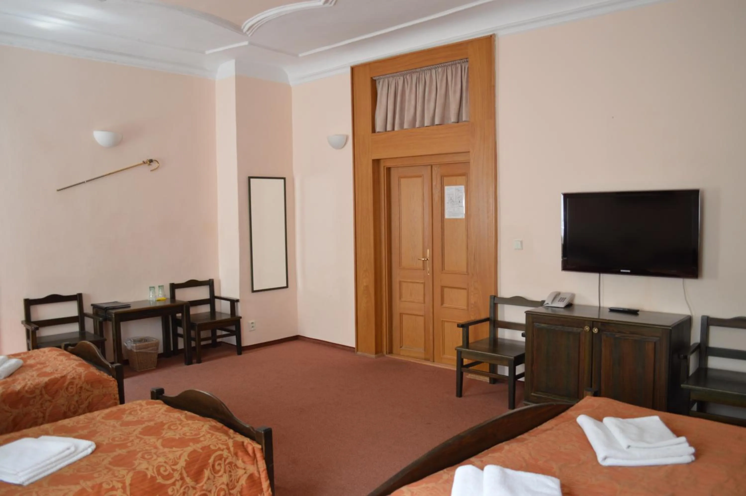Photo of the whole room, Bed in U Medvidku-Brewery Hotel