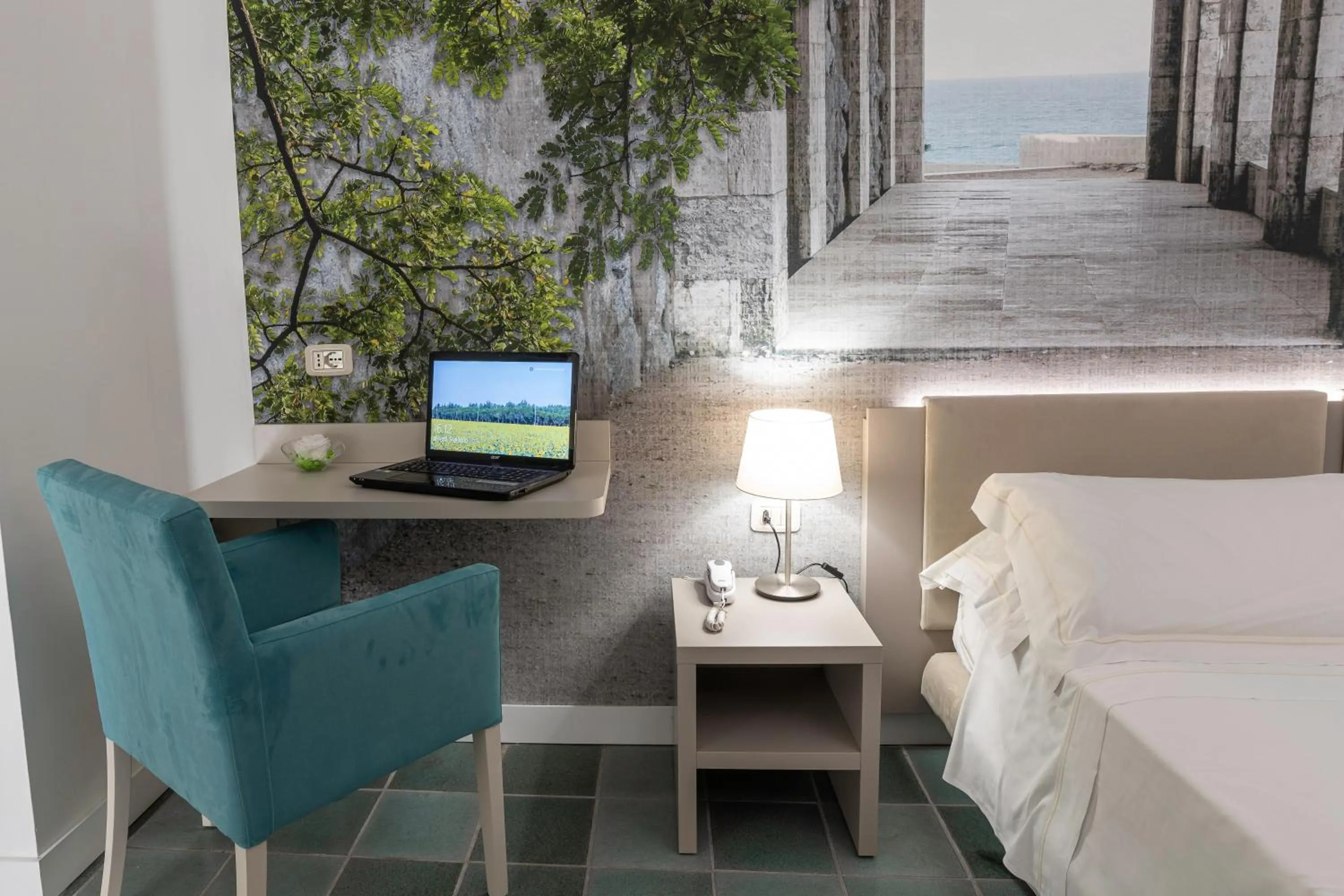 Bedroom, Bed in Hotel L'Approdo