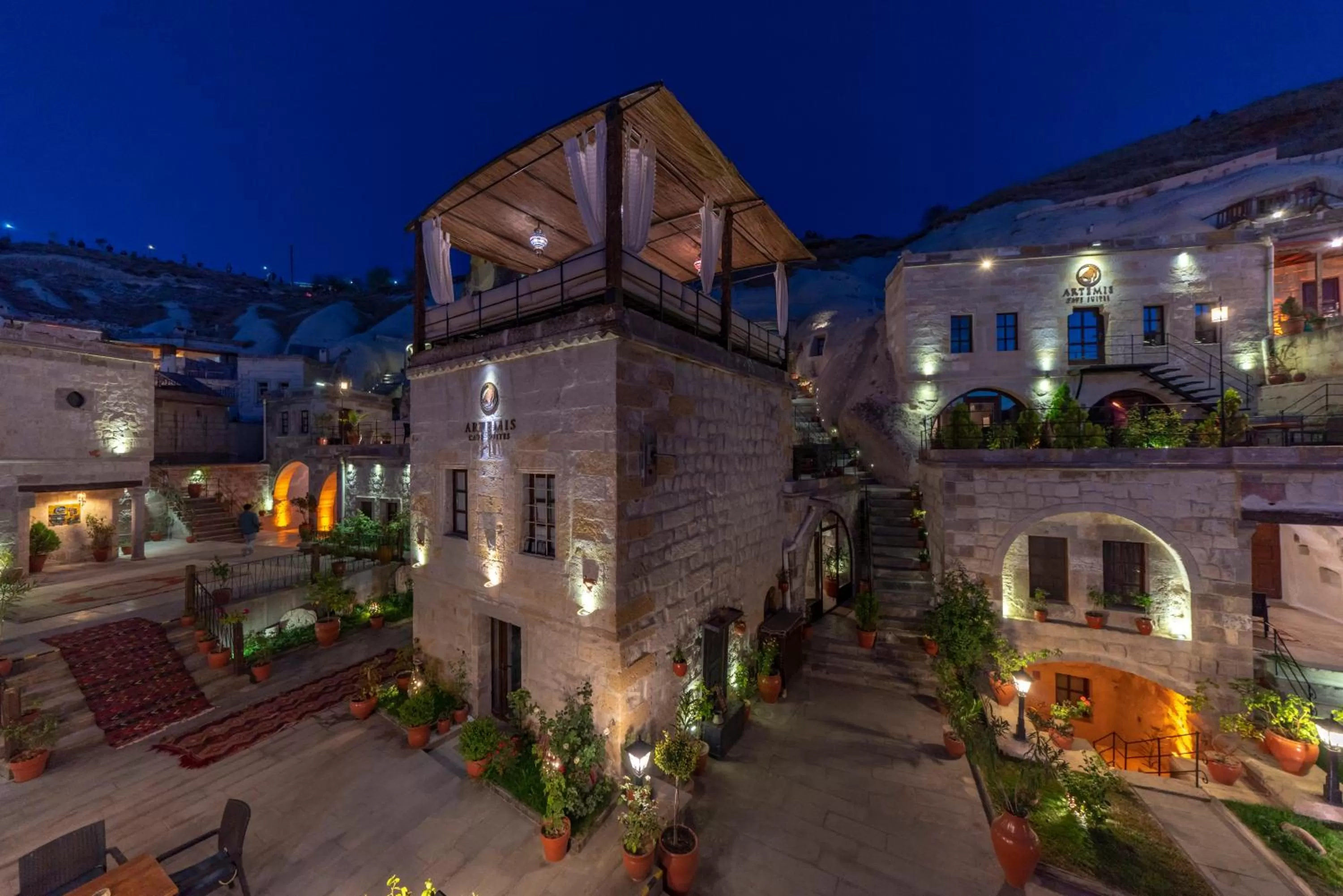 Bird's eye view in Artemis Cave Suites & Spa- Adults Only