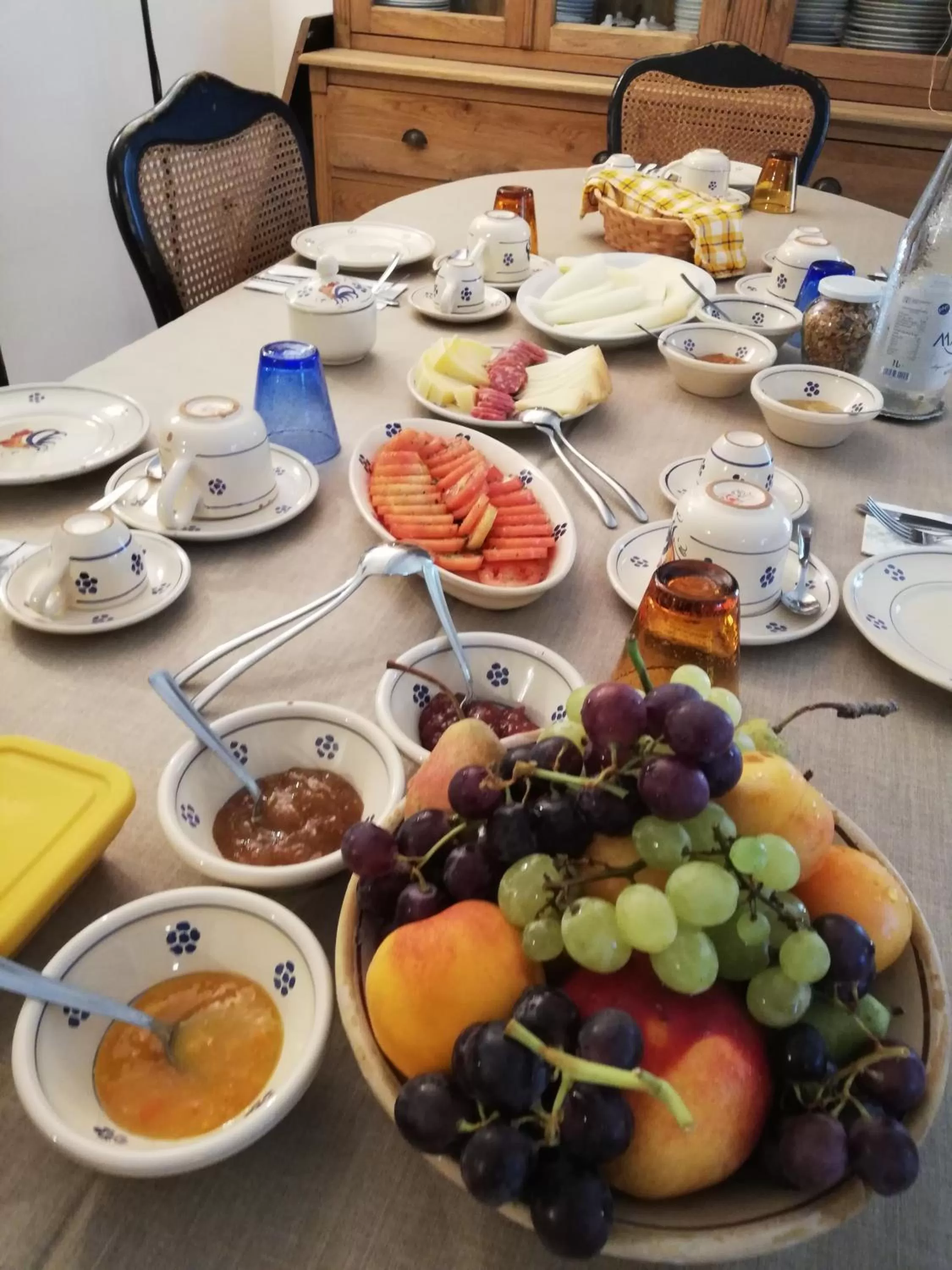 Food and drinks in B&B Giovannarolla Green House