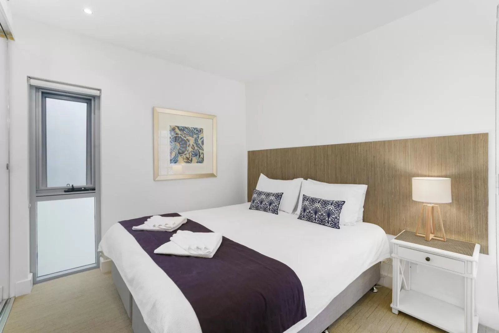 Bedroom, Bed in Cotton Beach Resort - Tweed Coast Holidays ®