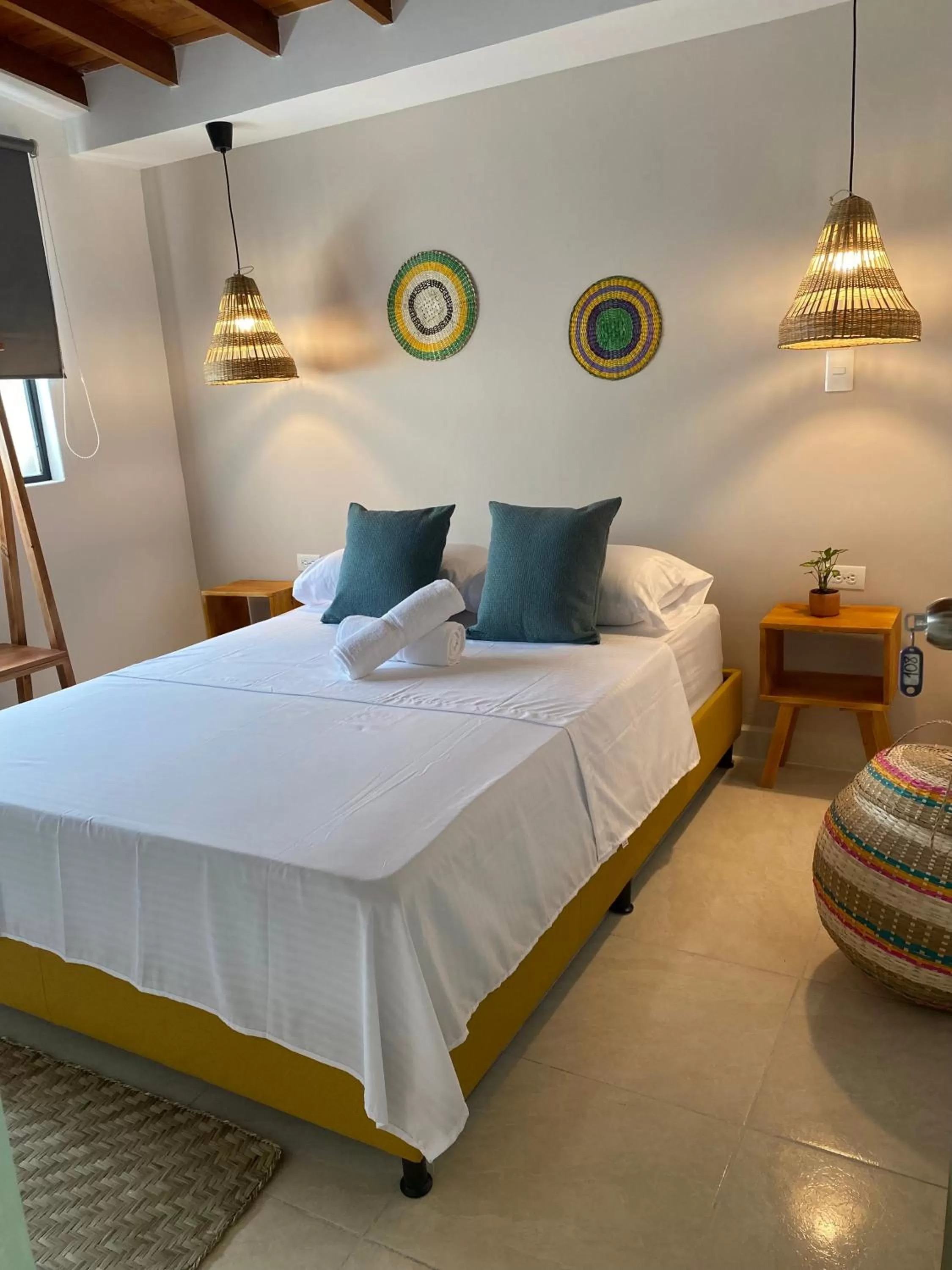 Bed in Luum Guest House