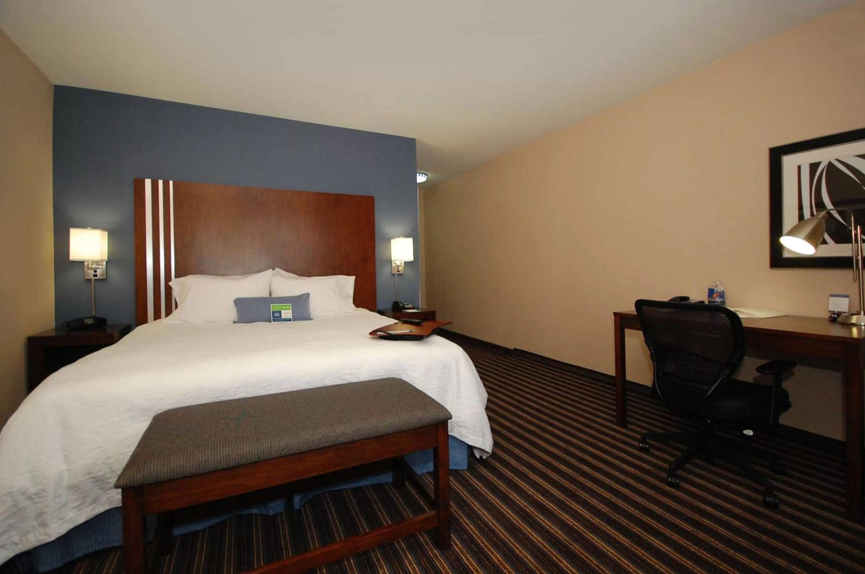 Bedroom, Bed in Hampton Inn Jackson/Flowood - Airport Area MS
