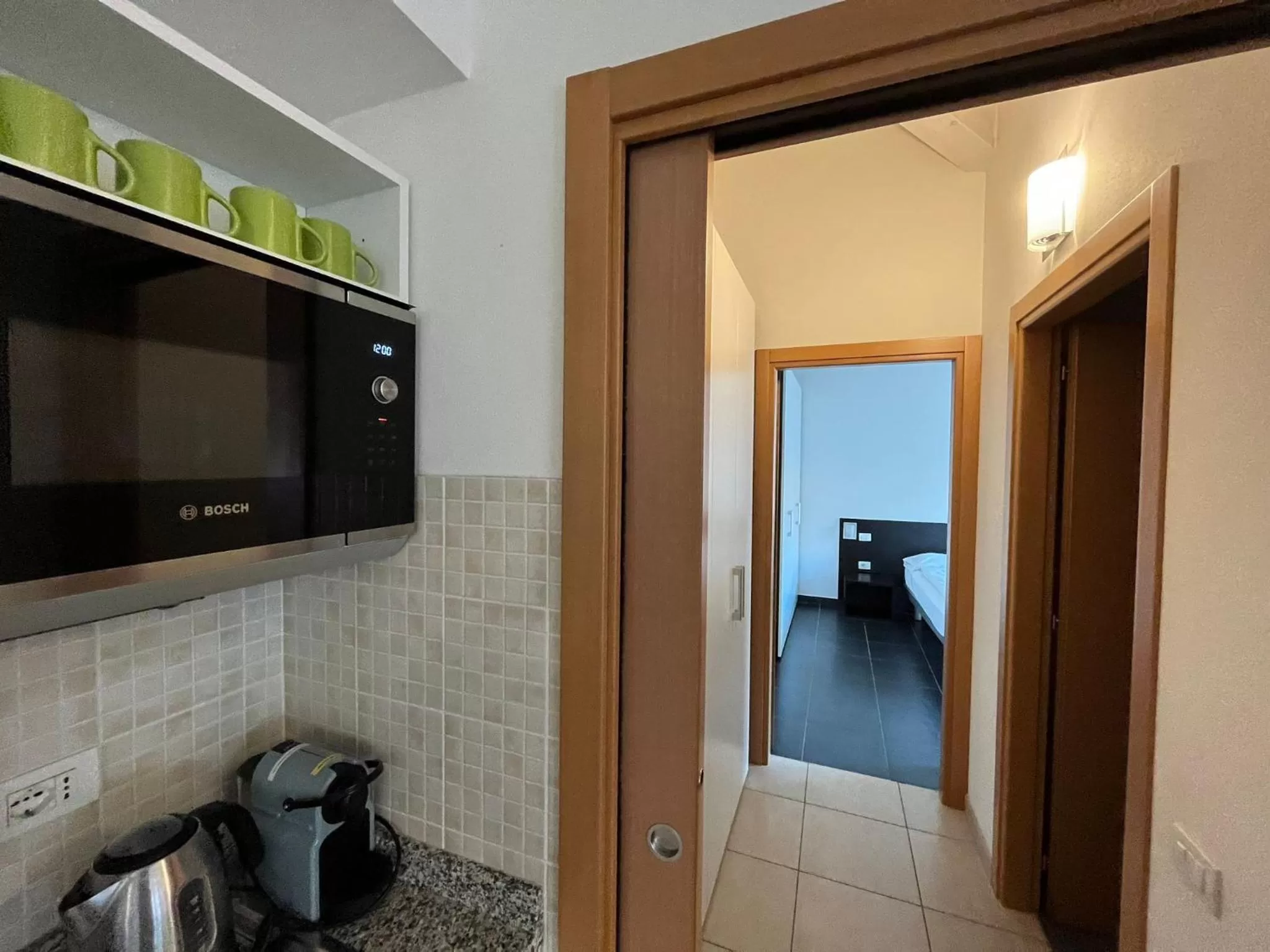 Kitchen or kitchenette in 4 Limoni Apartment Resort