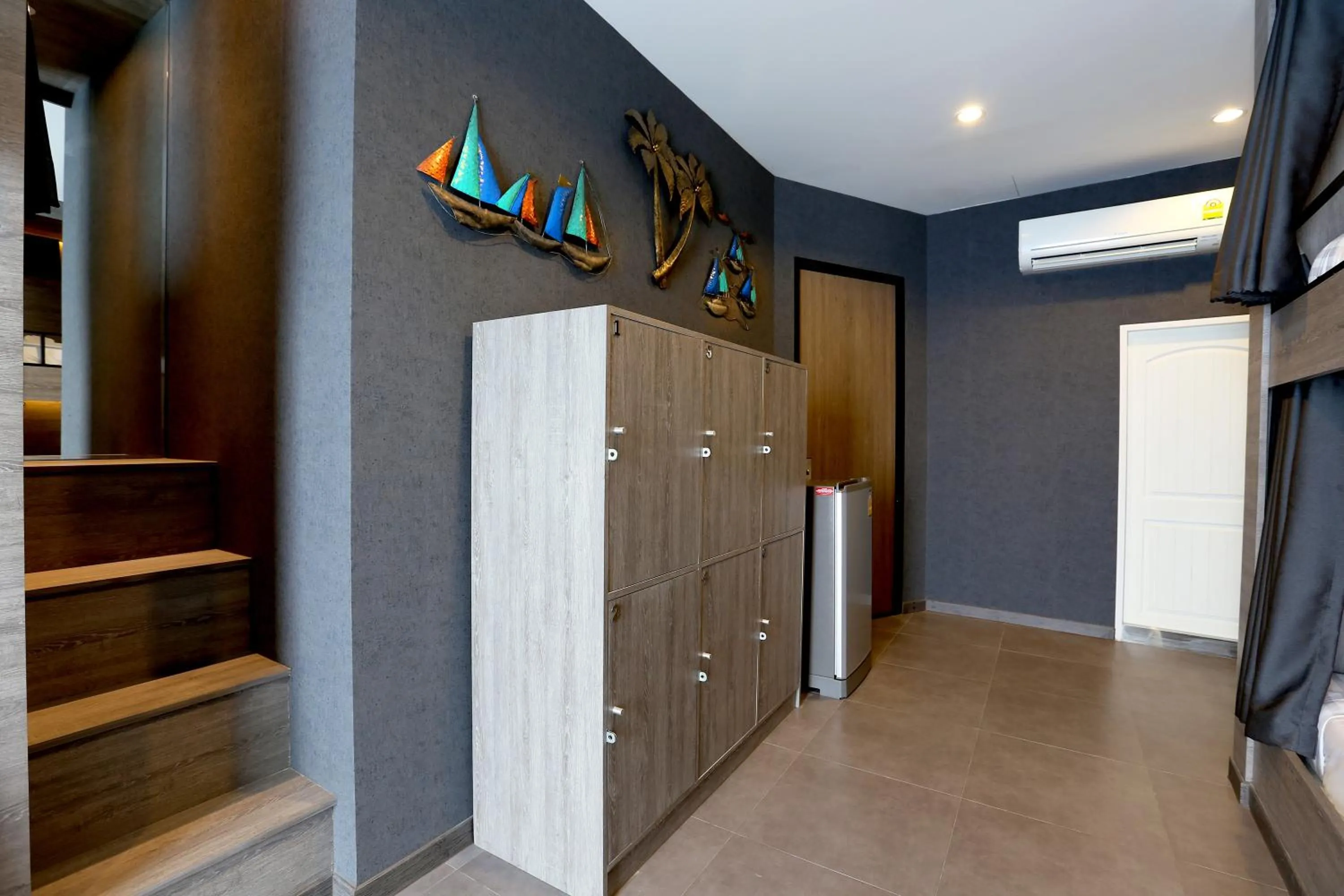 locker in The Printing House Poshtel