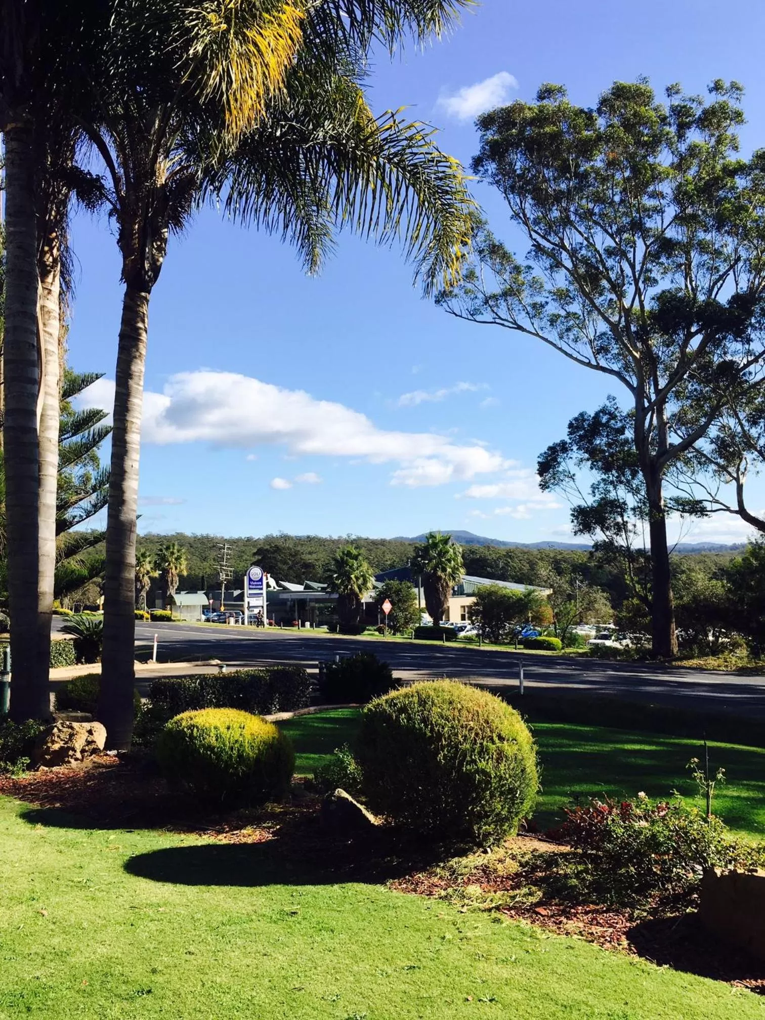Golfcourse in Fairway Motor Inn
