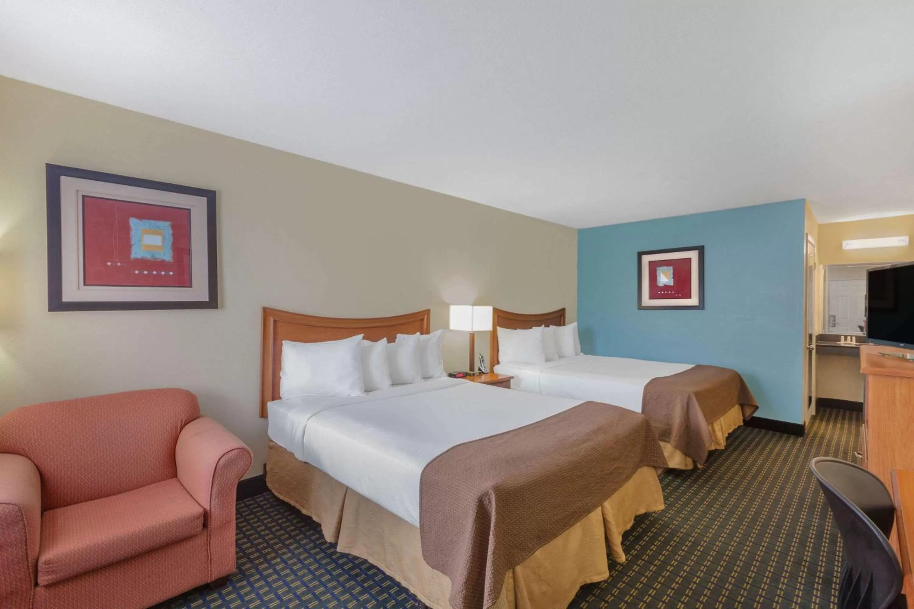 Queen Room with Two Queen Beds - Non-Smoking in Days Inn by Wyndham Natchitoches