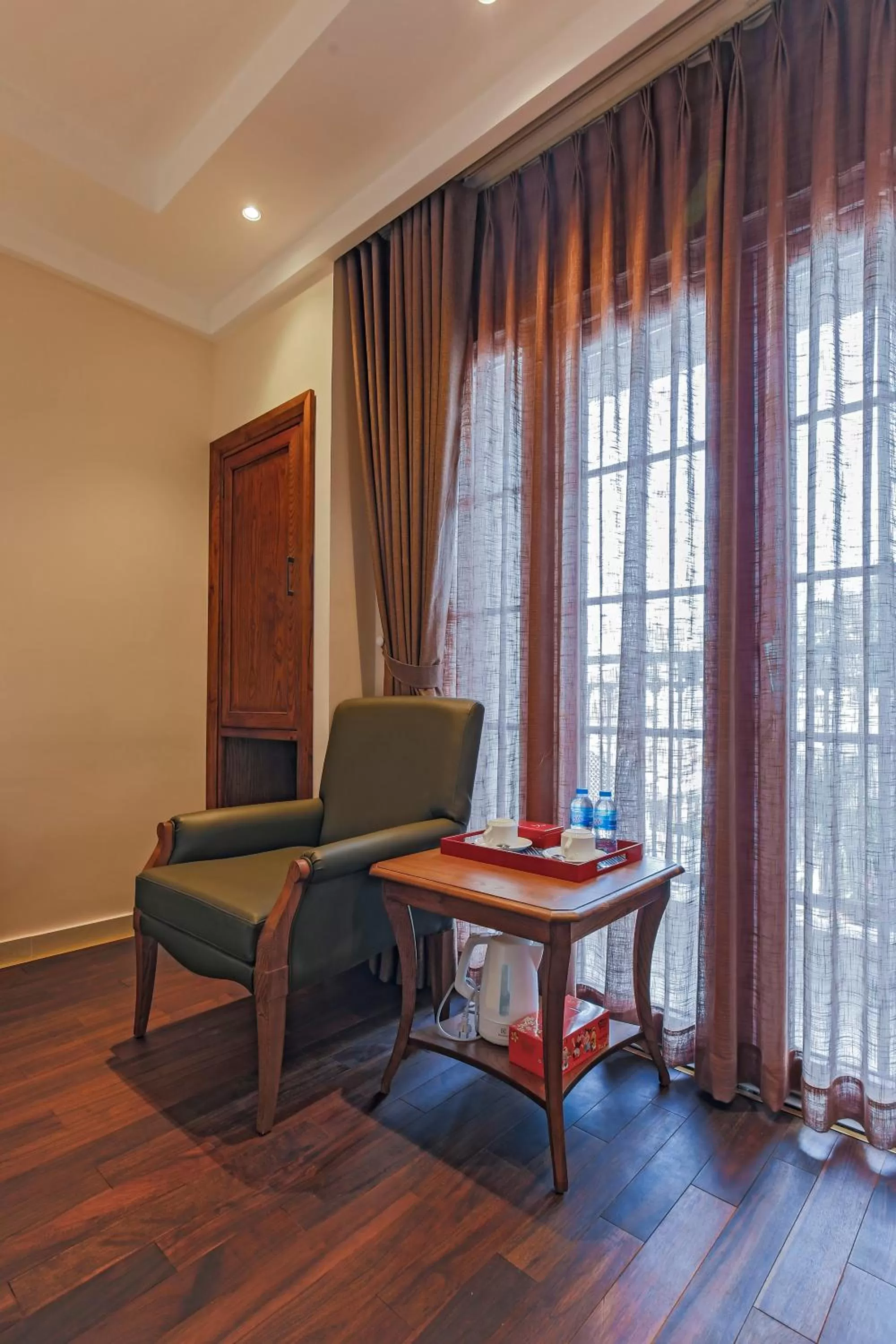 Seating area in Hoang Lan Hotel