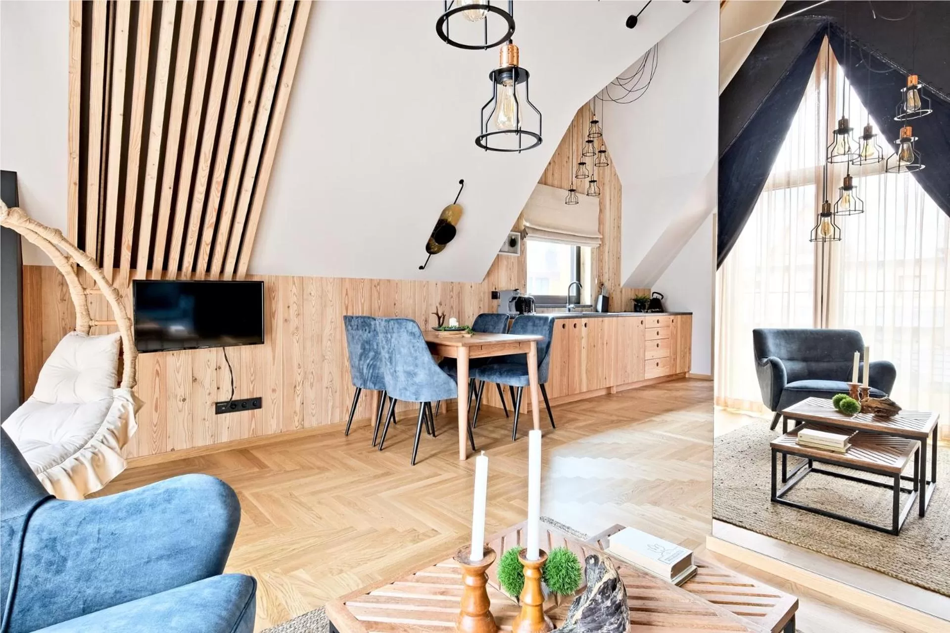 Living room in Harda House Friends & Spa