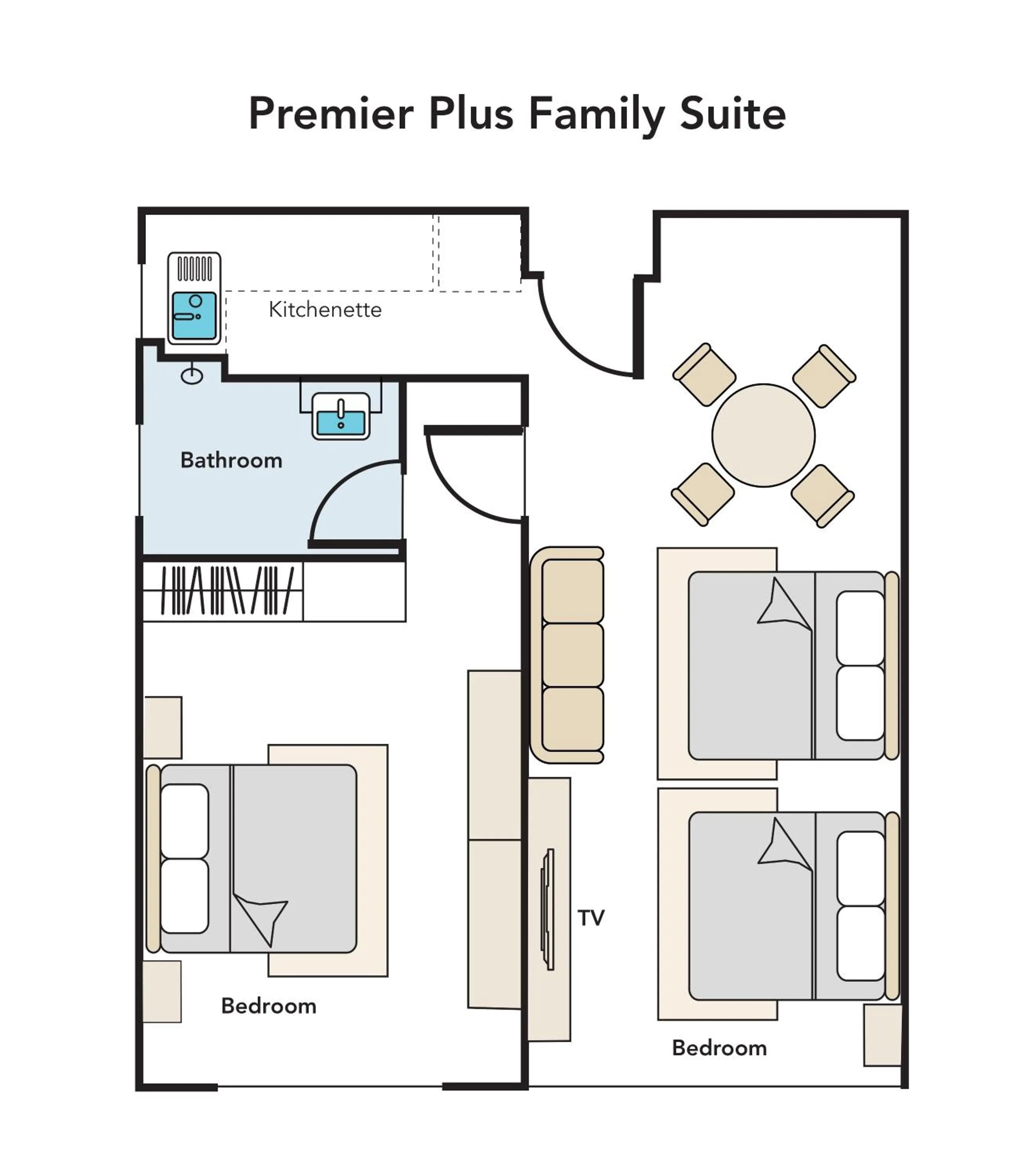 Floor plan in Acappella Suite Hotel, Shah Alam