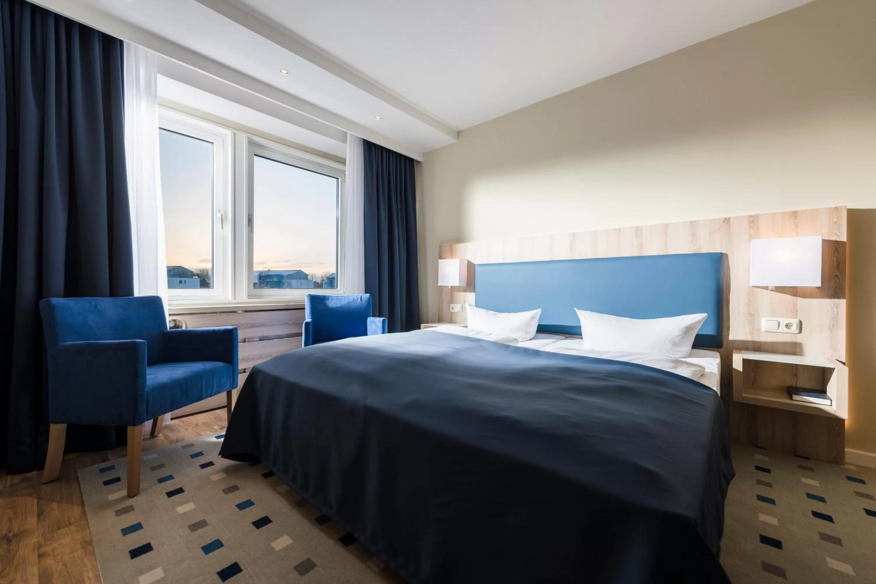 Photo of the whole room, Bed in Baltic Zinnowitz - Hotel mit Meerwasserpool und Thermalbad