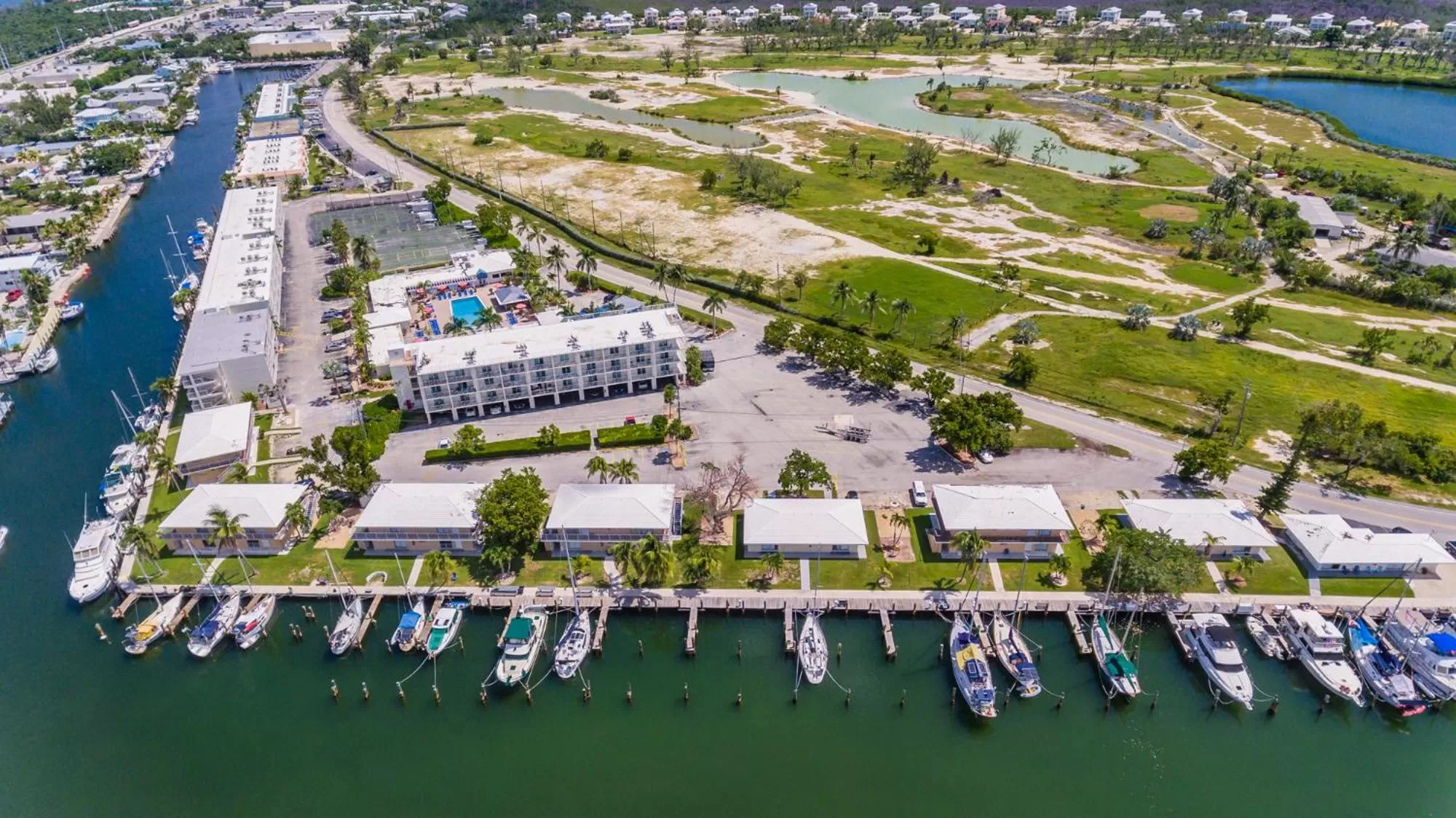 Bird's eye view in Skipjack Resort & Marina