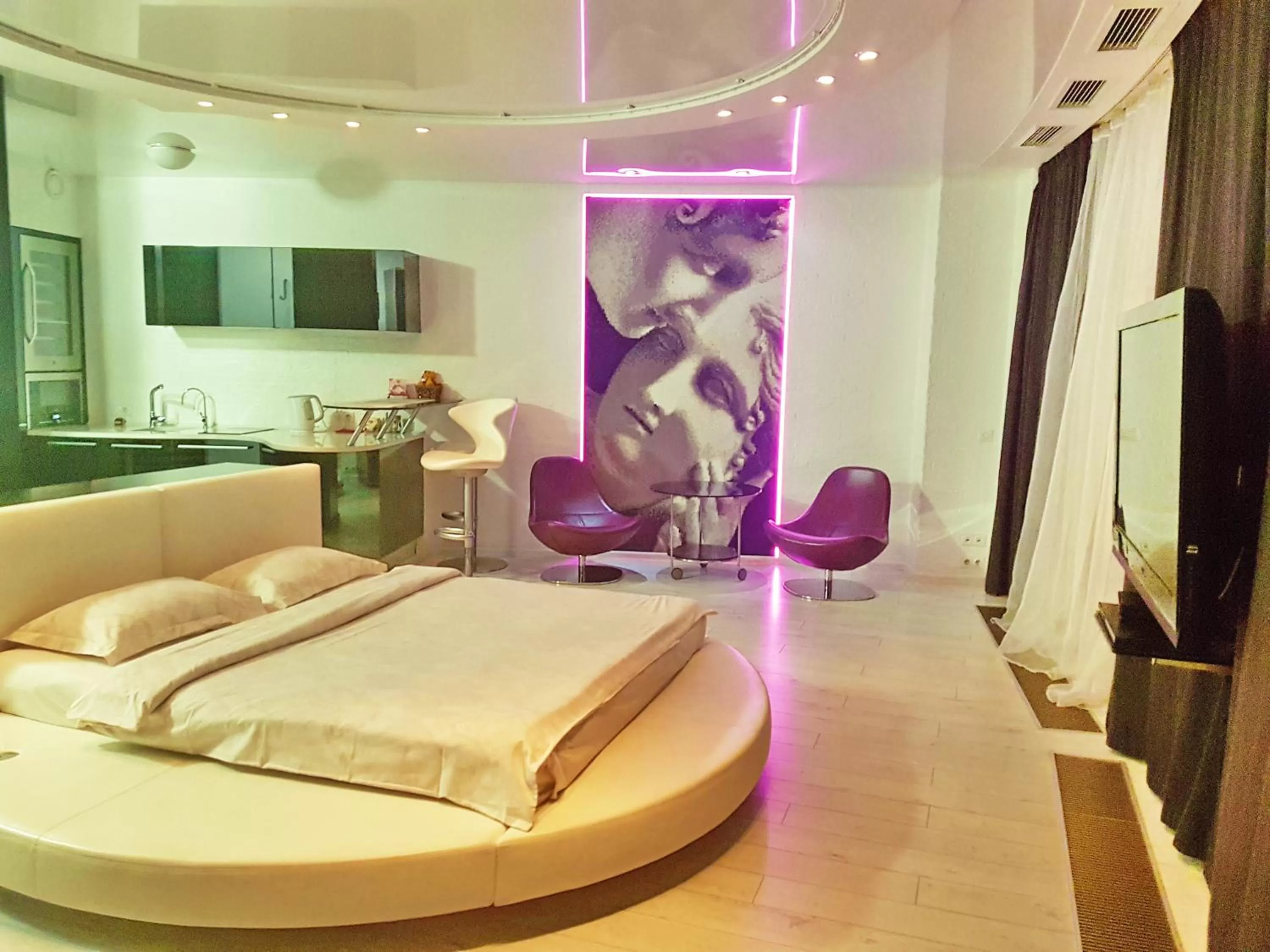 Bed in Most City Apart-Hotel