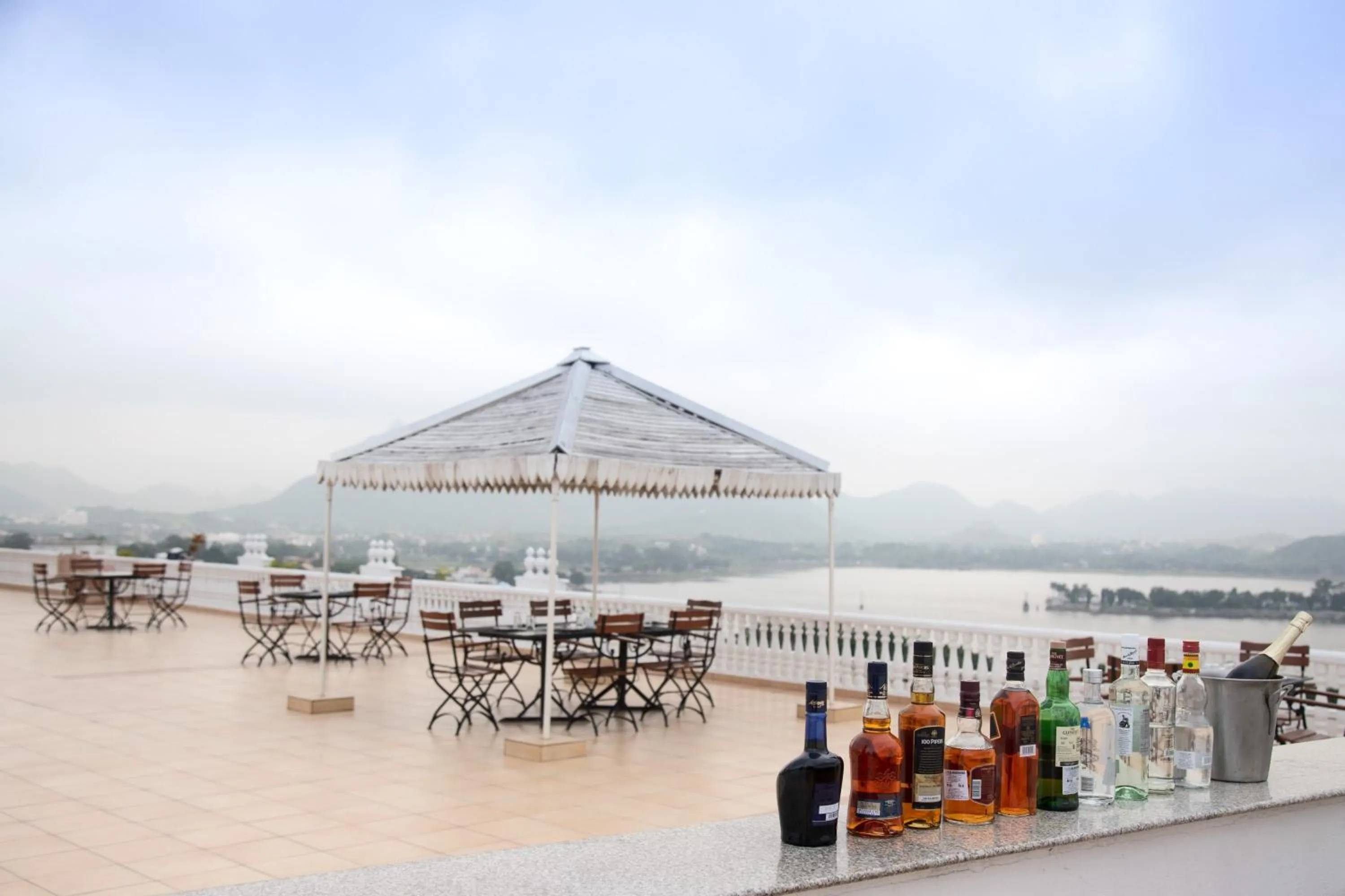 Natural landscape in Hotel Hilltop Palace