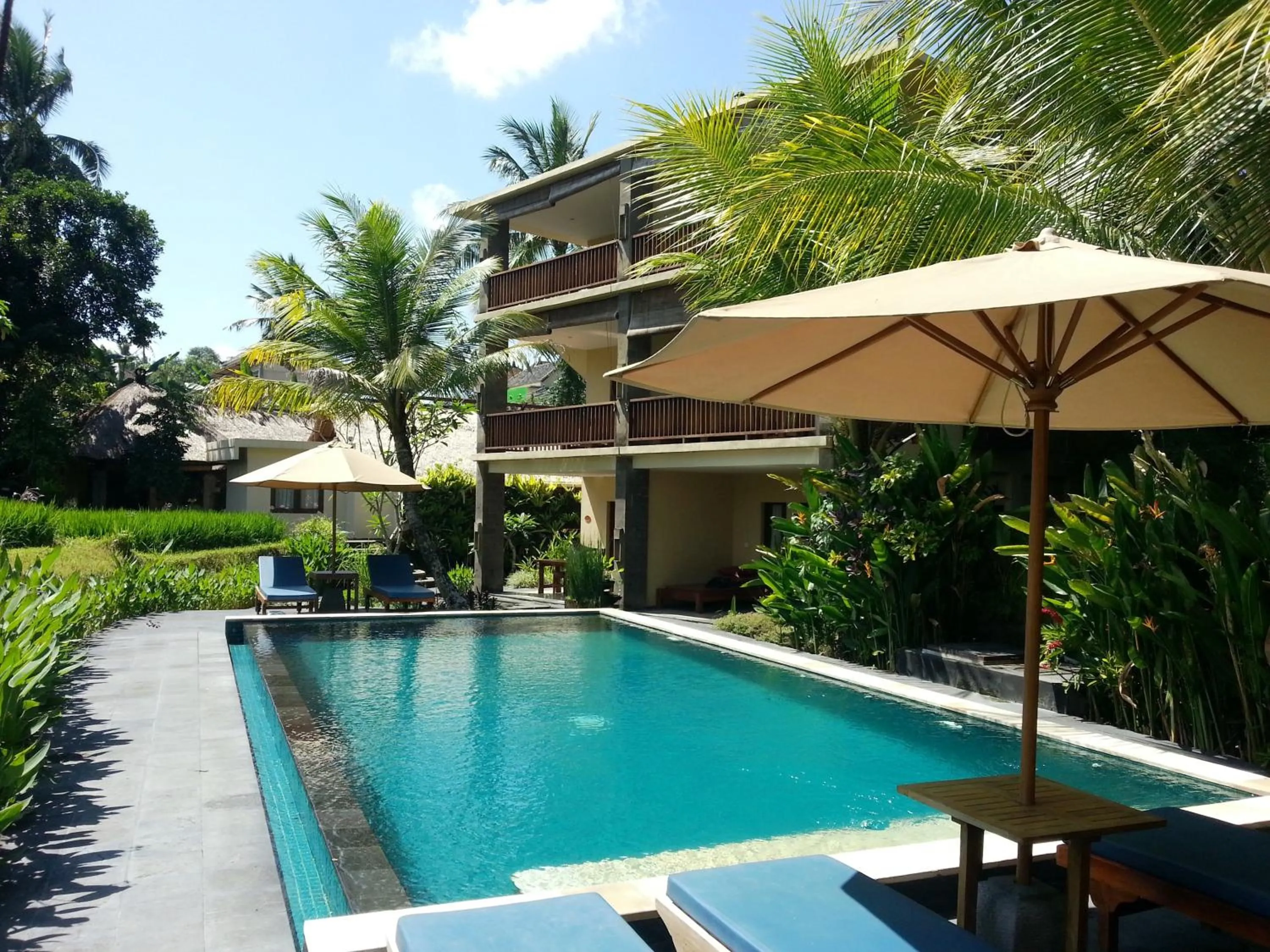 Swimming pool in Biyukukung Suite & Spa