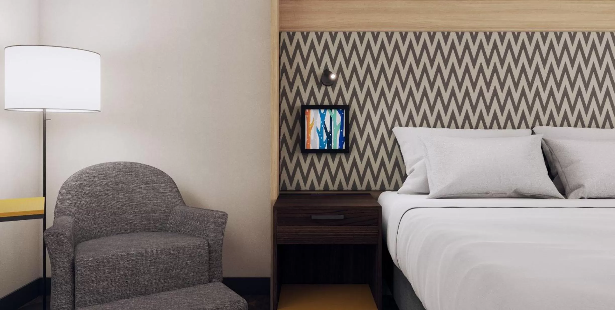 Photo of the whole room, Bed in Holiday Inn Chicago Midway Airport S by IHG