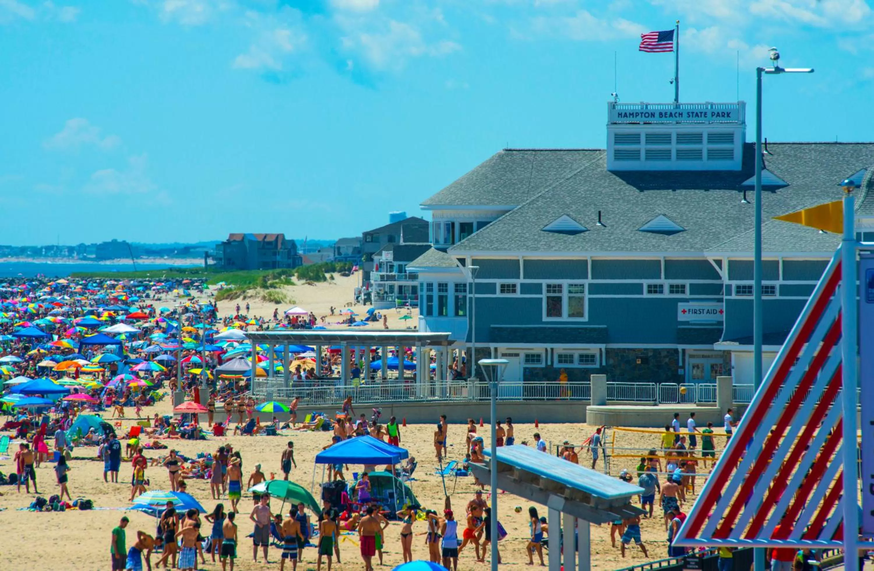 Beach in Ashworth by the Sea