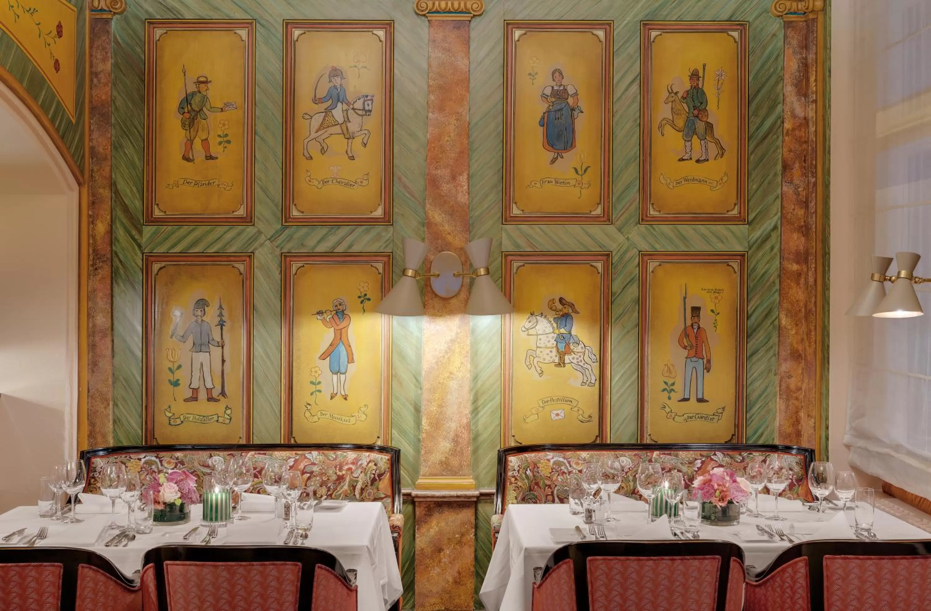 Restaurant/places to eat in Morosani Posthotel