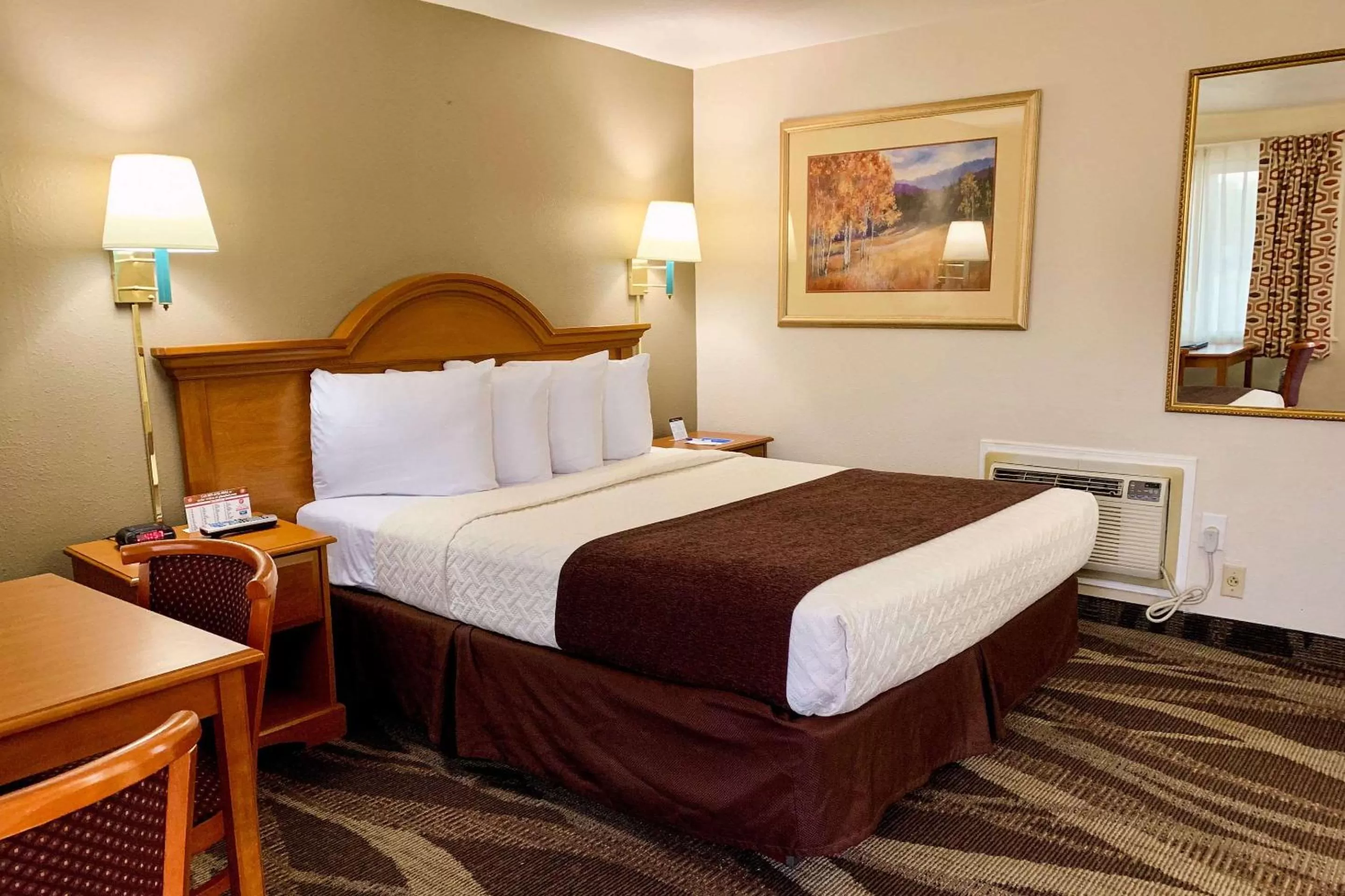 Photo of the whole room in Rodeway Inn & Suites