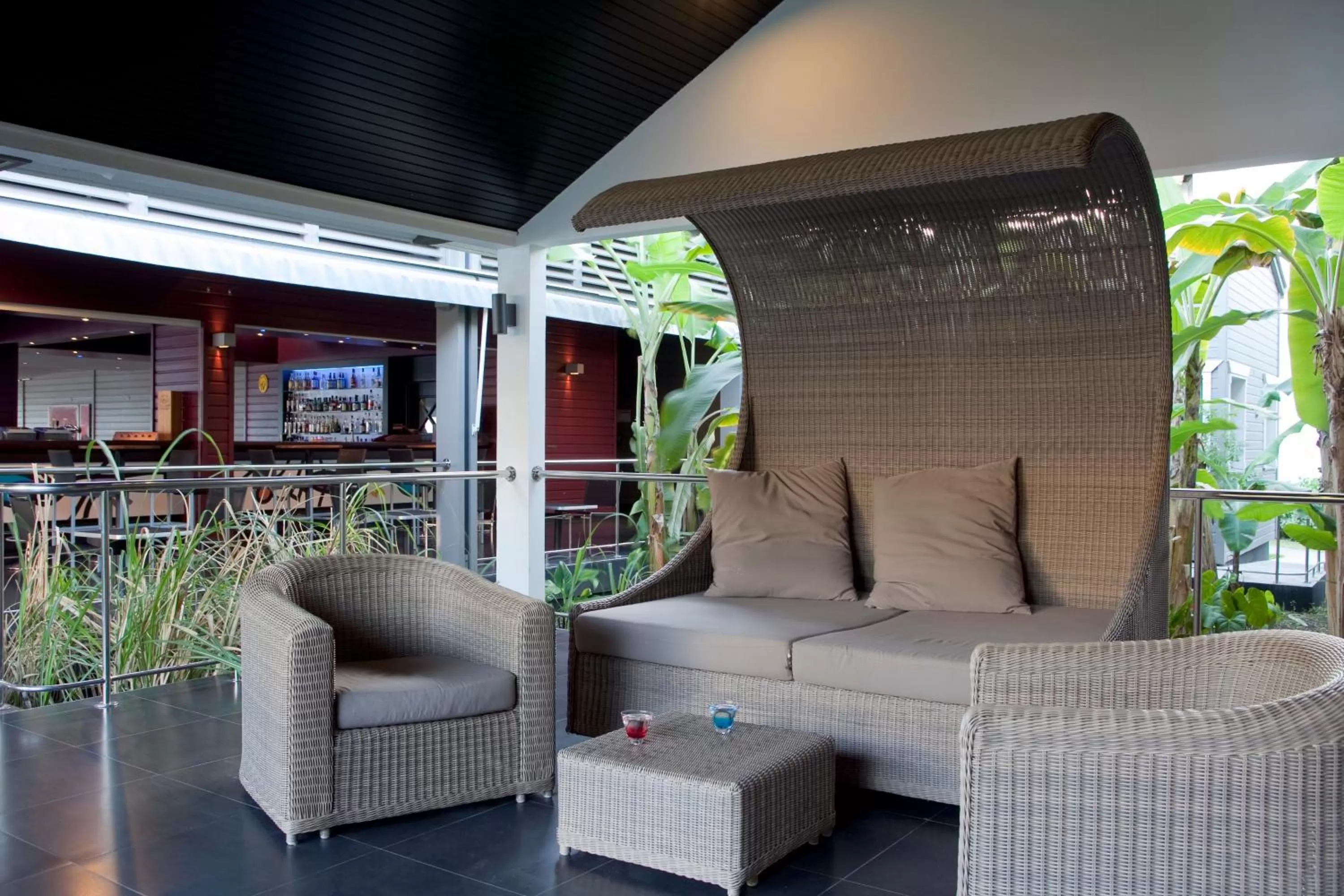 Seating area in Mahogany Hotel Residence & Spa