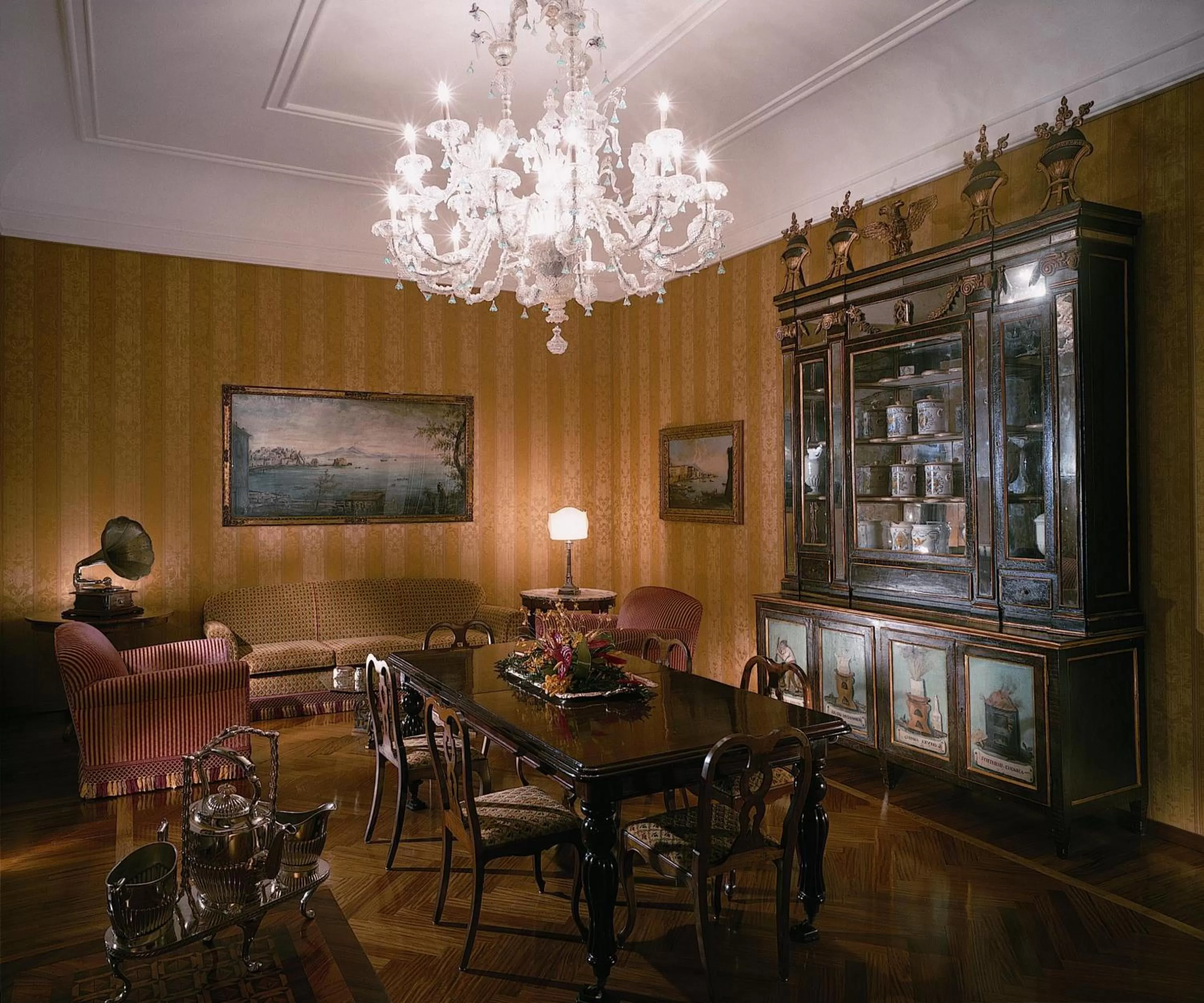 Lobby or reception in Grand Hotel Vesuvio