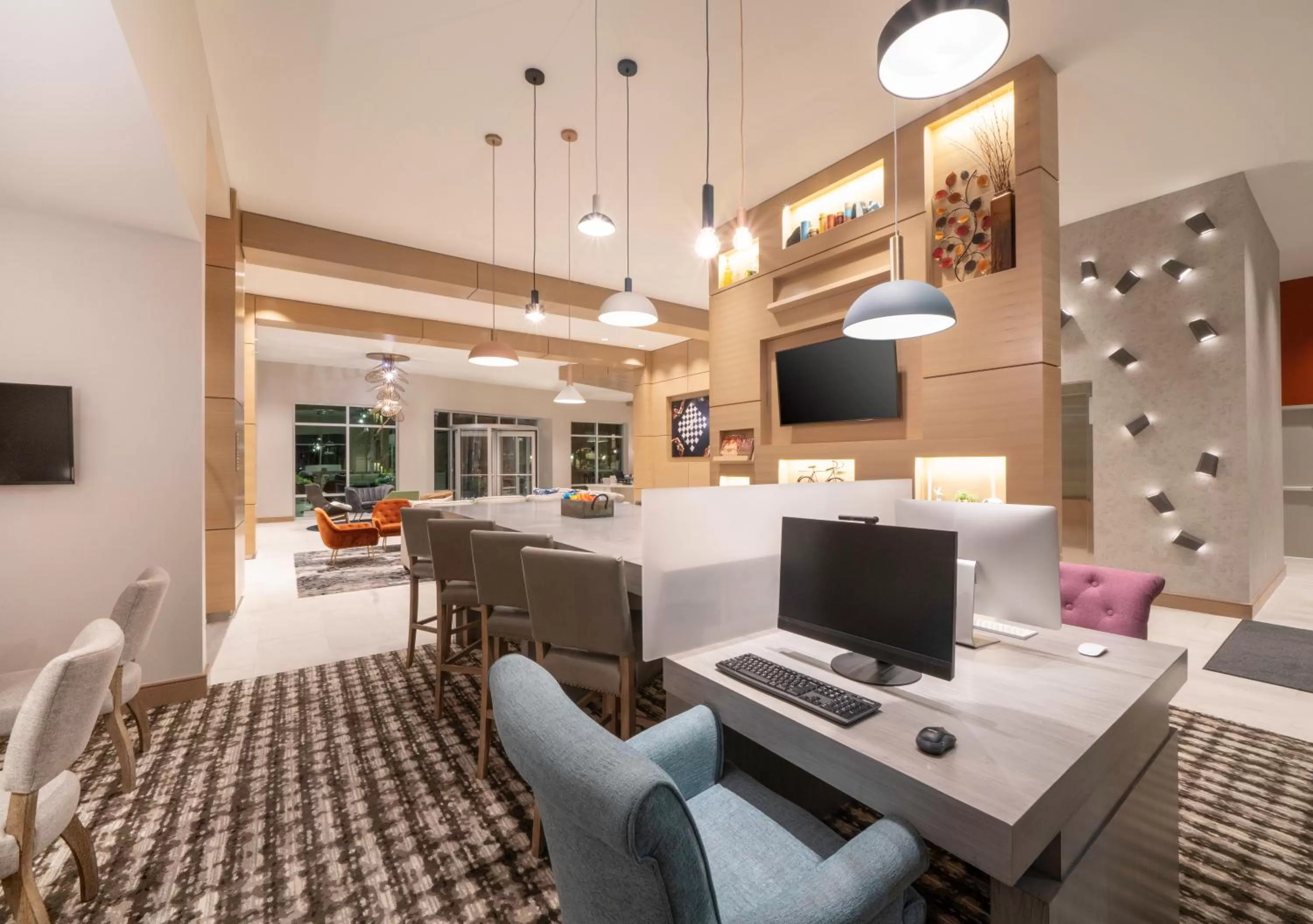 Lobby or reception in Hyatt Place Sandestin at Grand Blvd