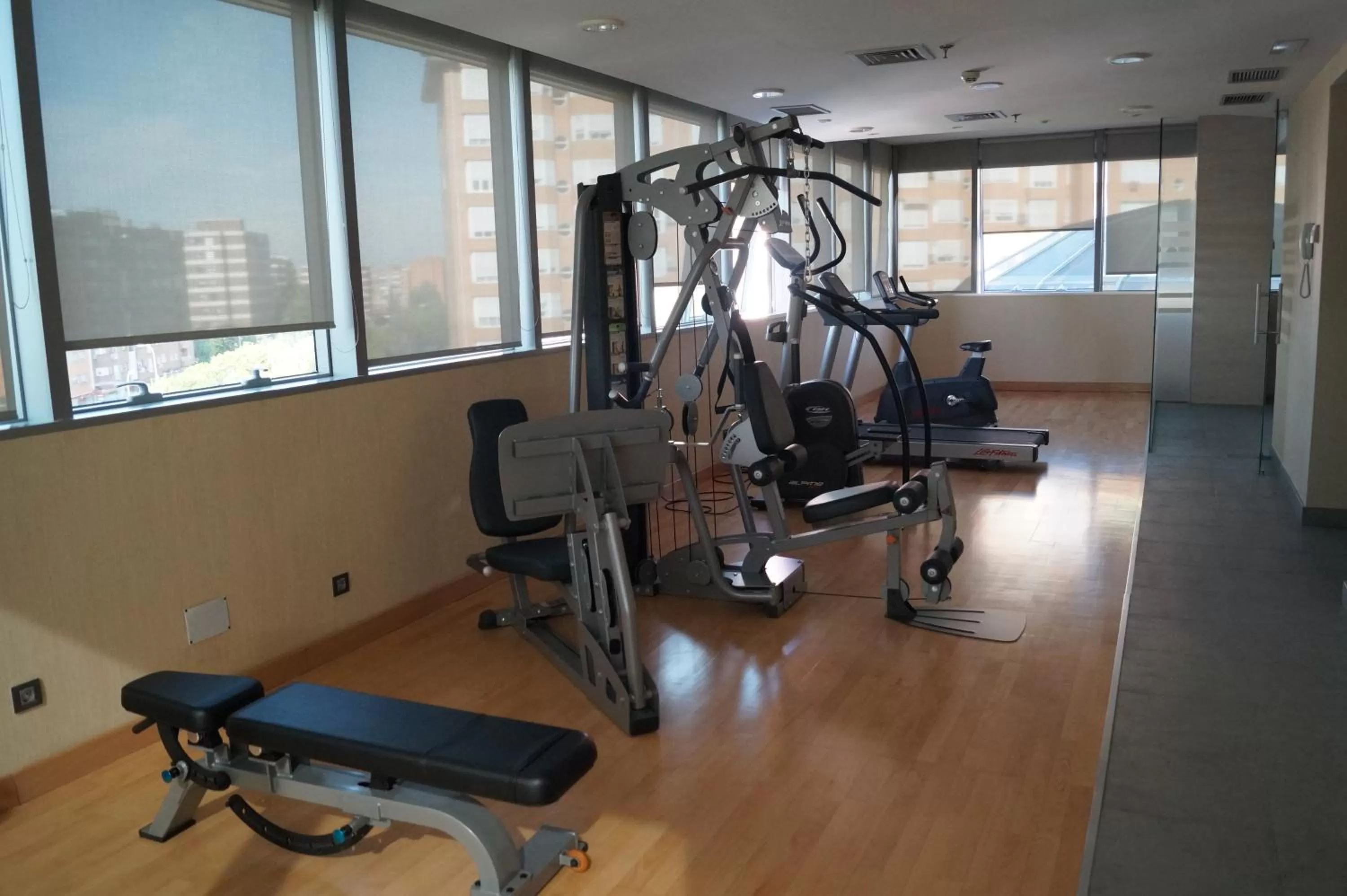 Fitness centre/facilities in LCB Hotel Fuenlabrada