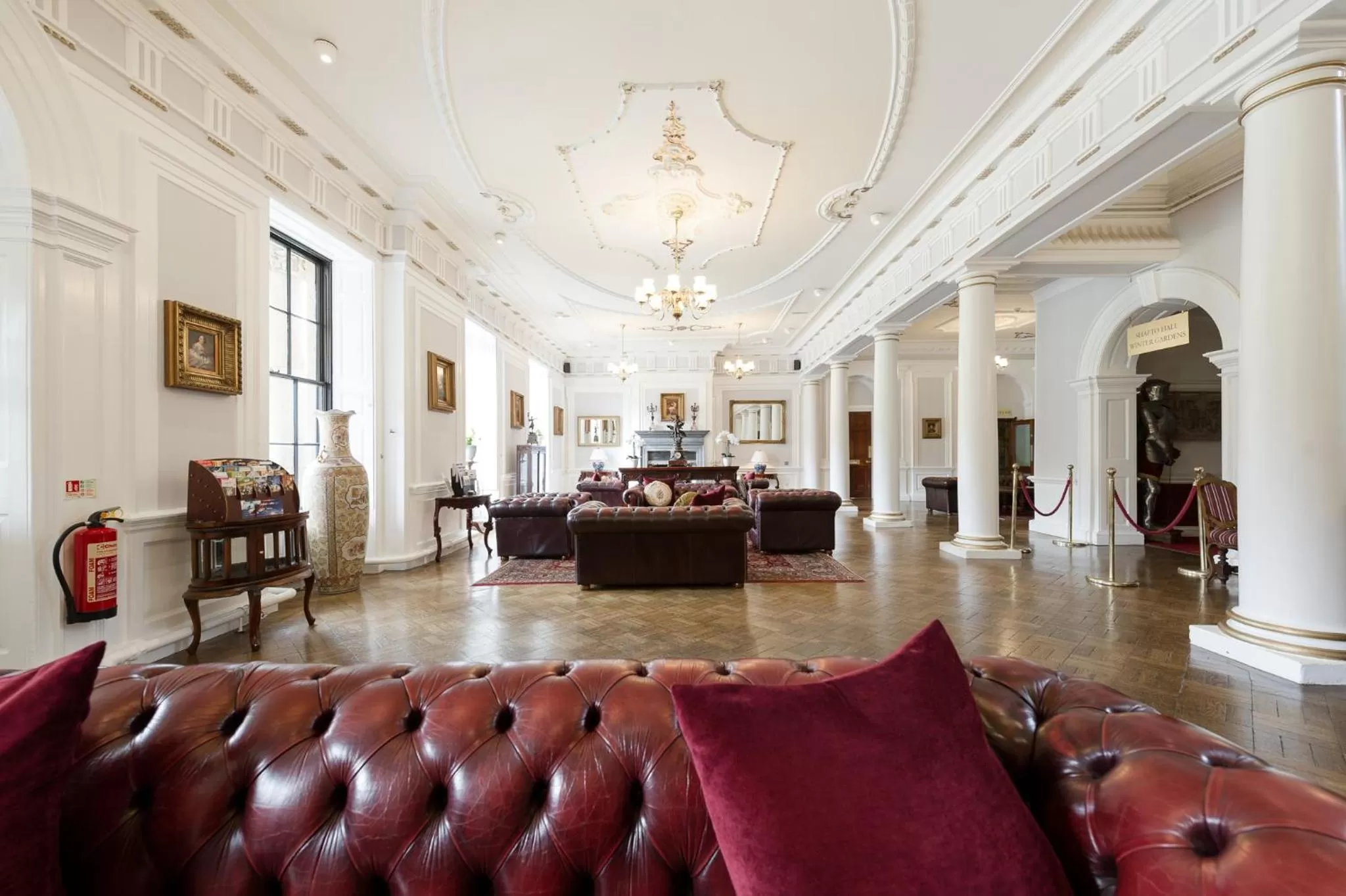 Lobby or reception in Beamish Hall Hotel, BW Premier Collection