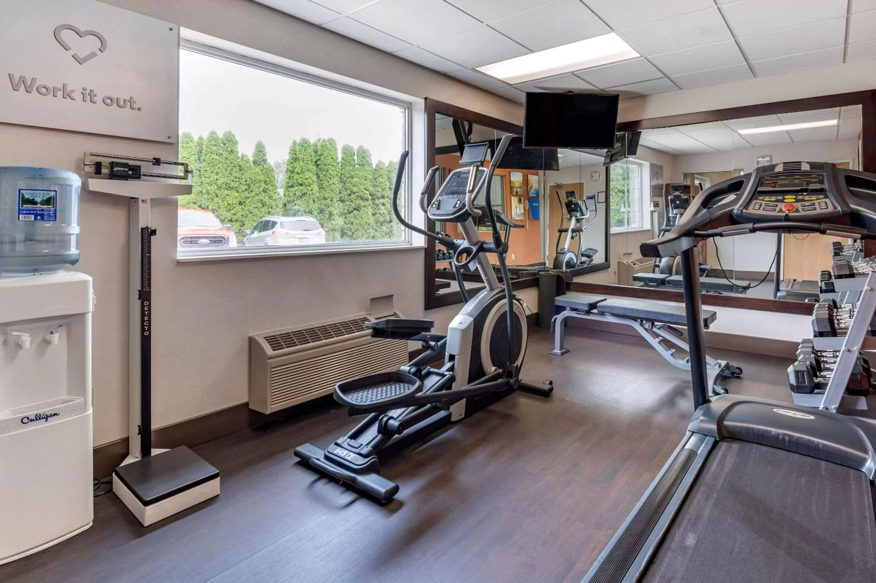 Fitness centre/facilities in Comfort Suites Elkhart North
