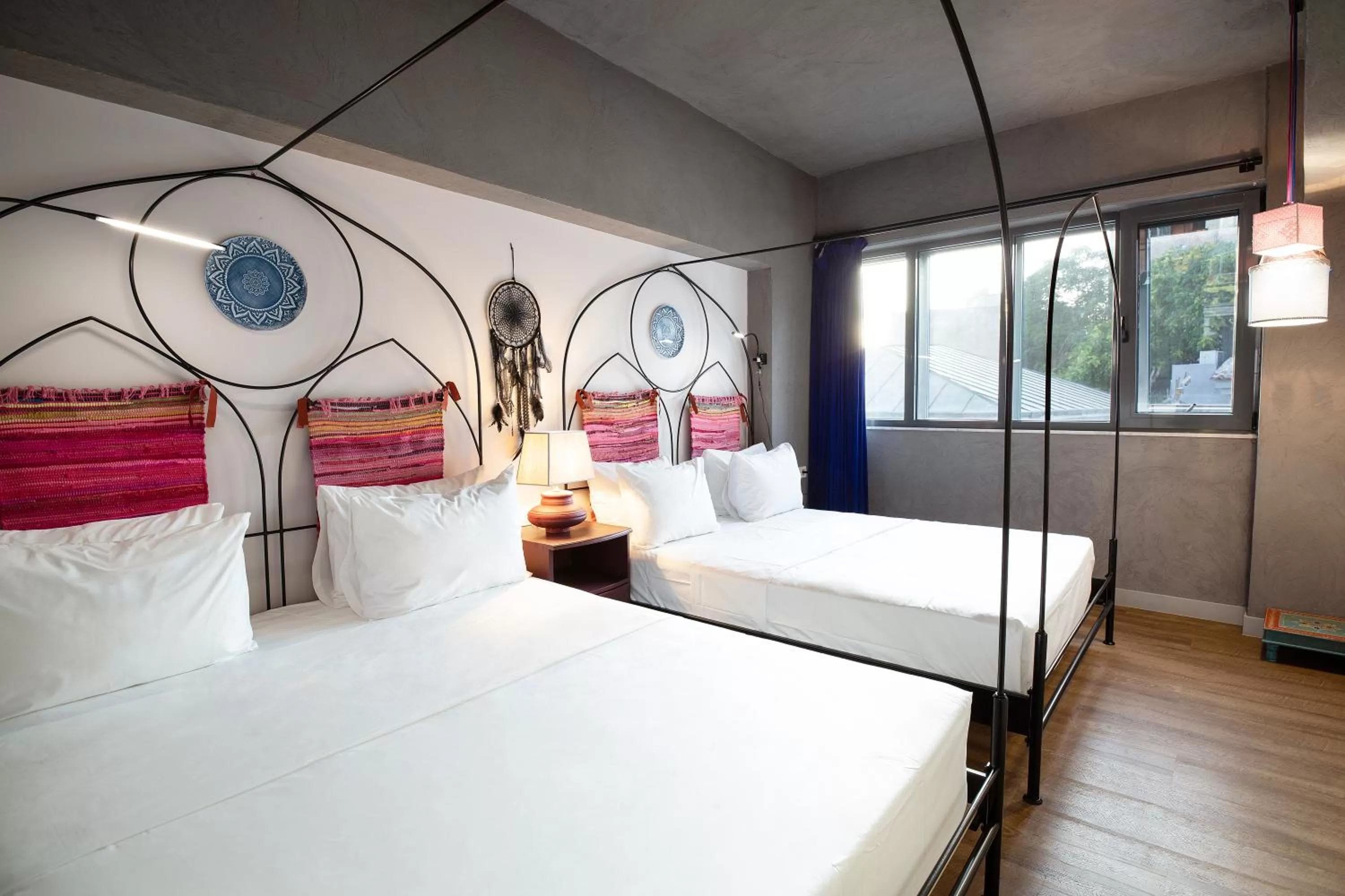 Photo of the whole room, Bed in Downtown Athens Lofts - The Acropolis Observatory