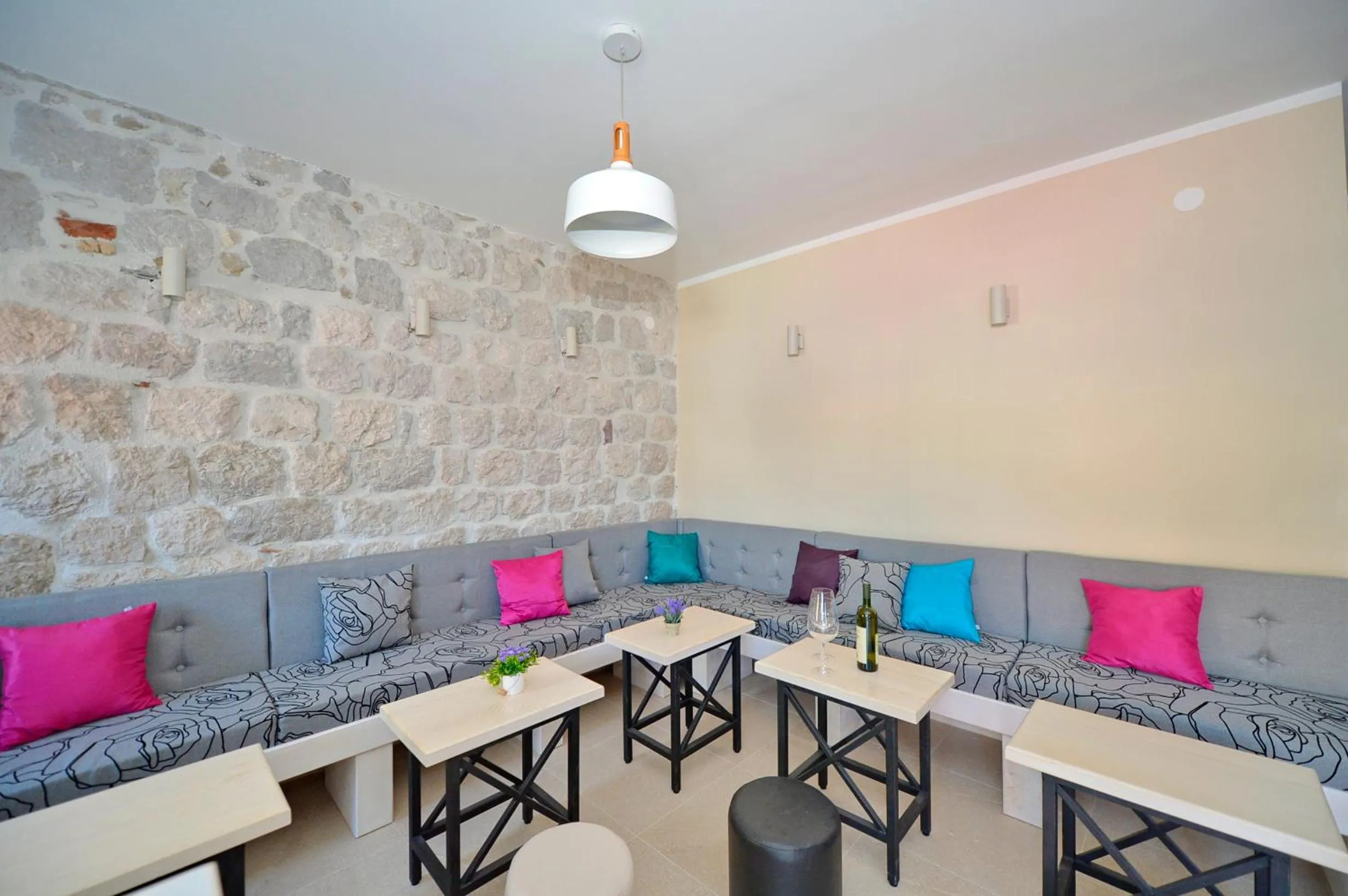 Lobby or reception in Hostel Pupa