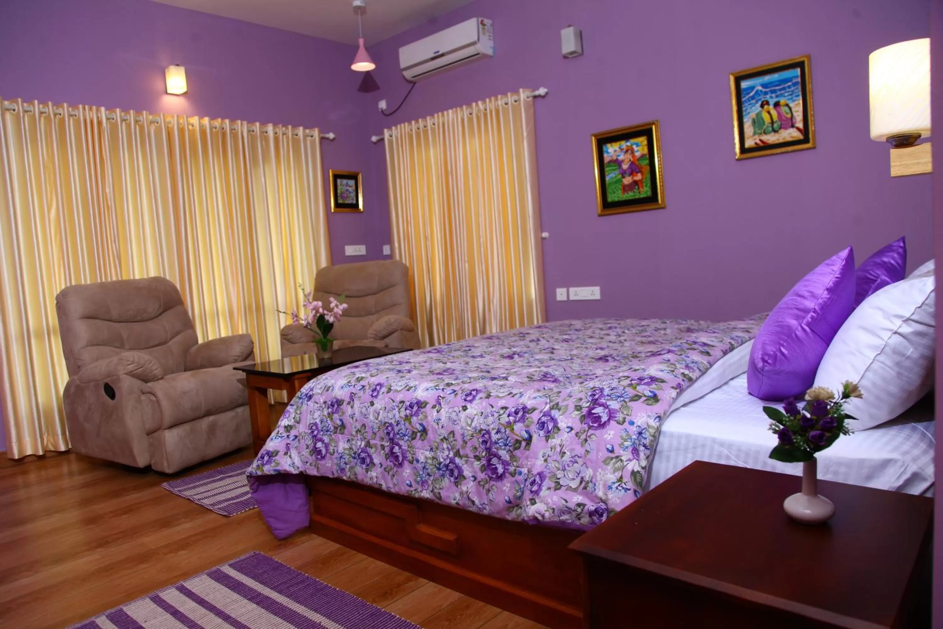 Decorative detail, Bed in Zenha Resorts