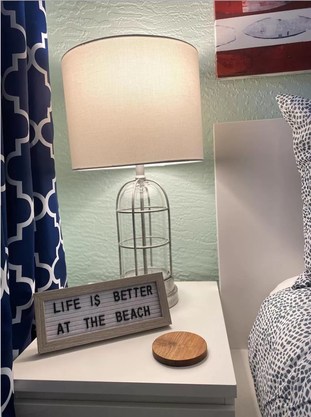 Decorative detail in The Beach House - Treasure Island