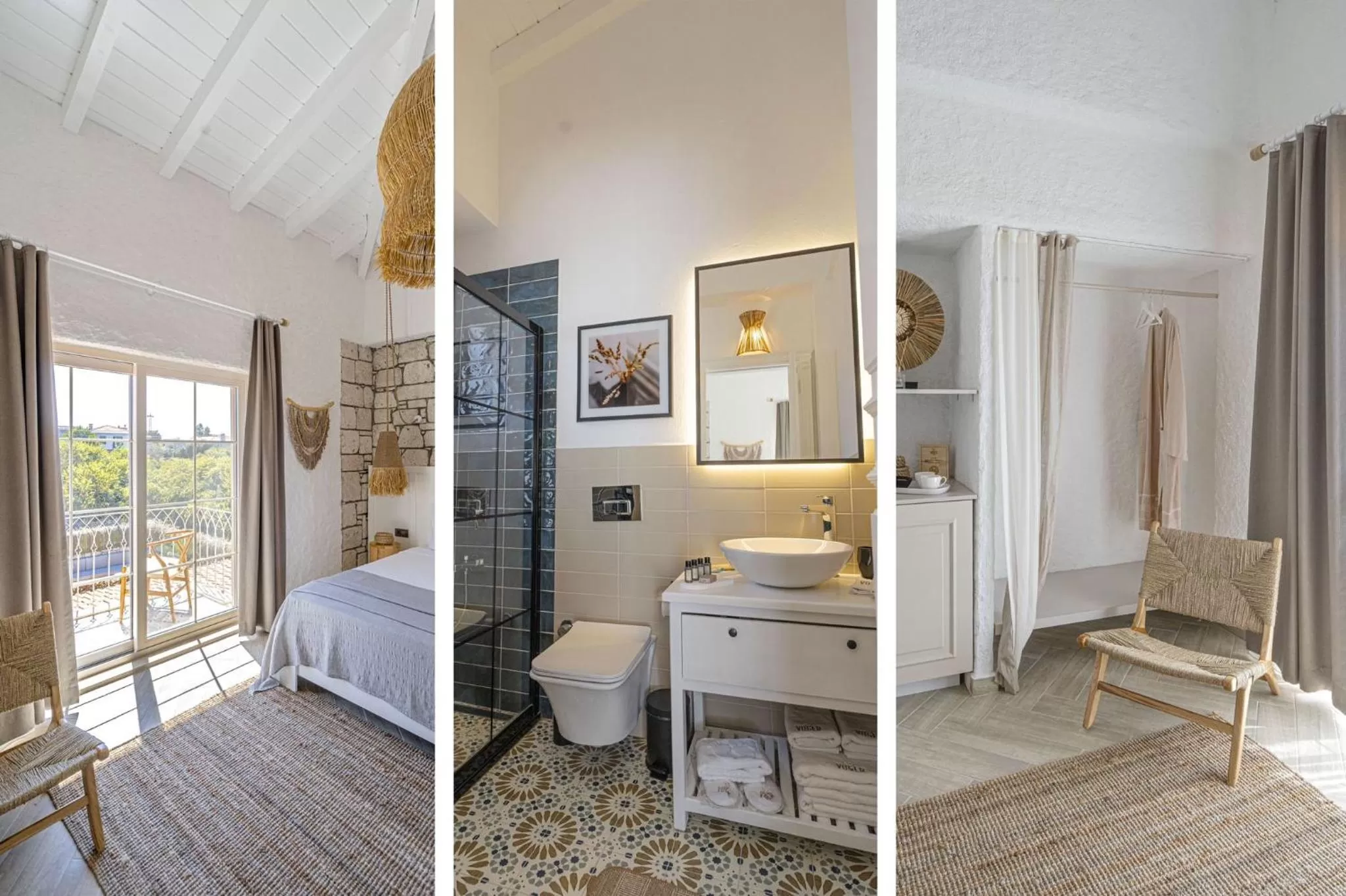 Photo of the whole room, Bed in Voger Alaçatı Silence